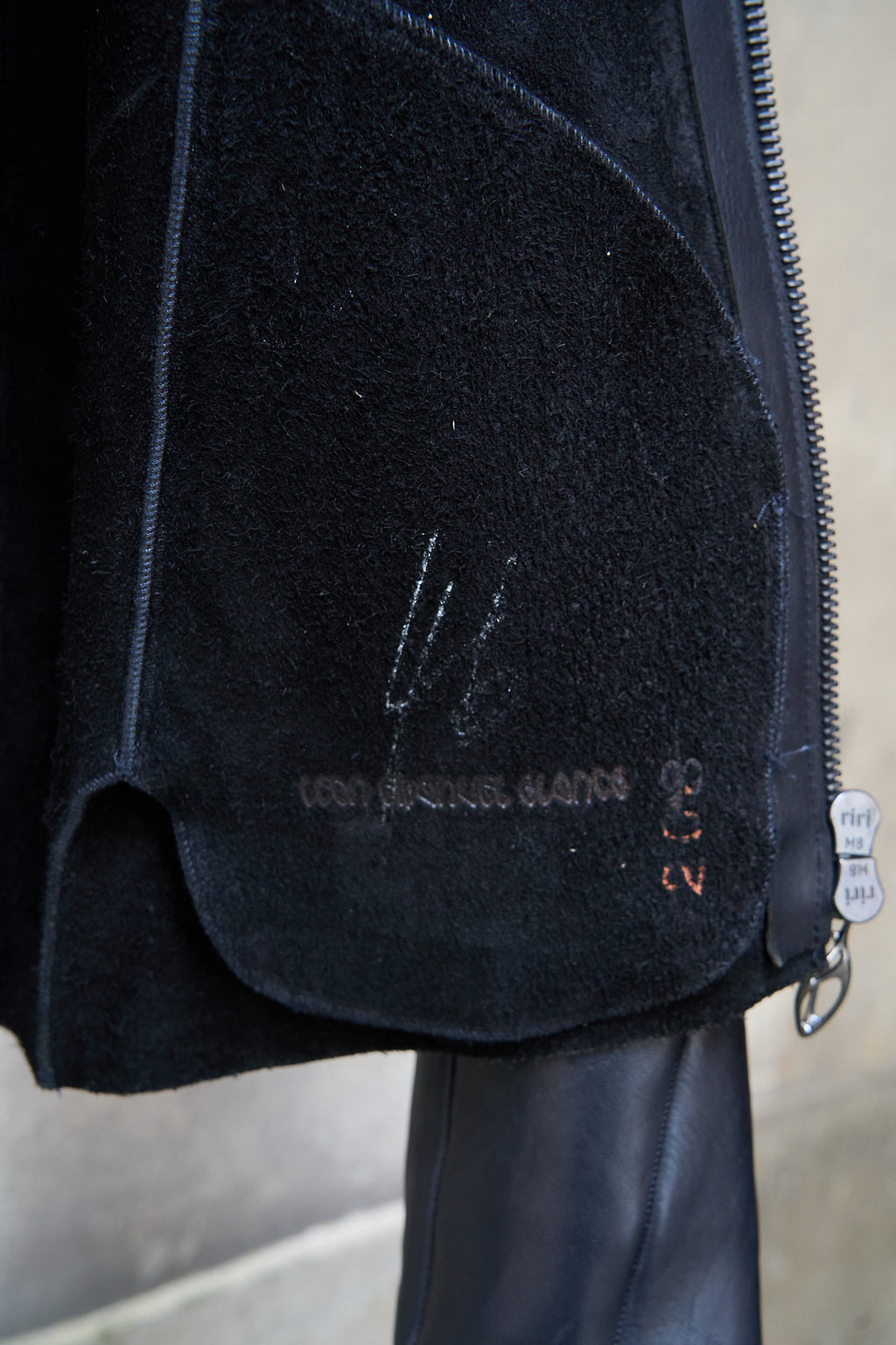 Leon Emanuel Blanck Distortion Horse Leather Jacket LJ
