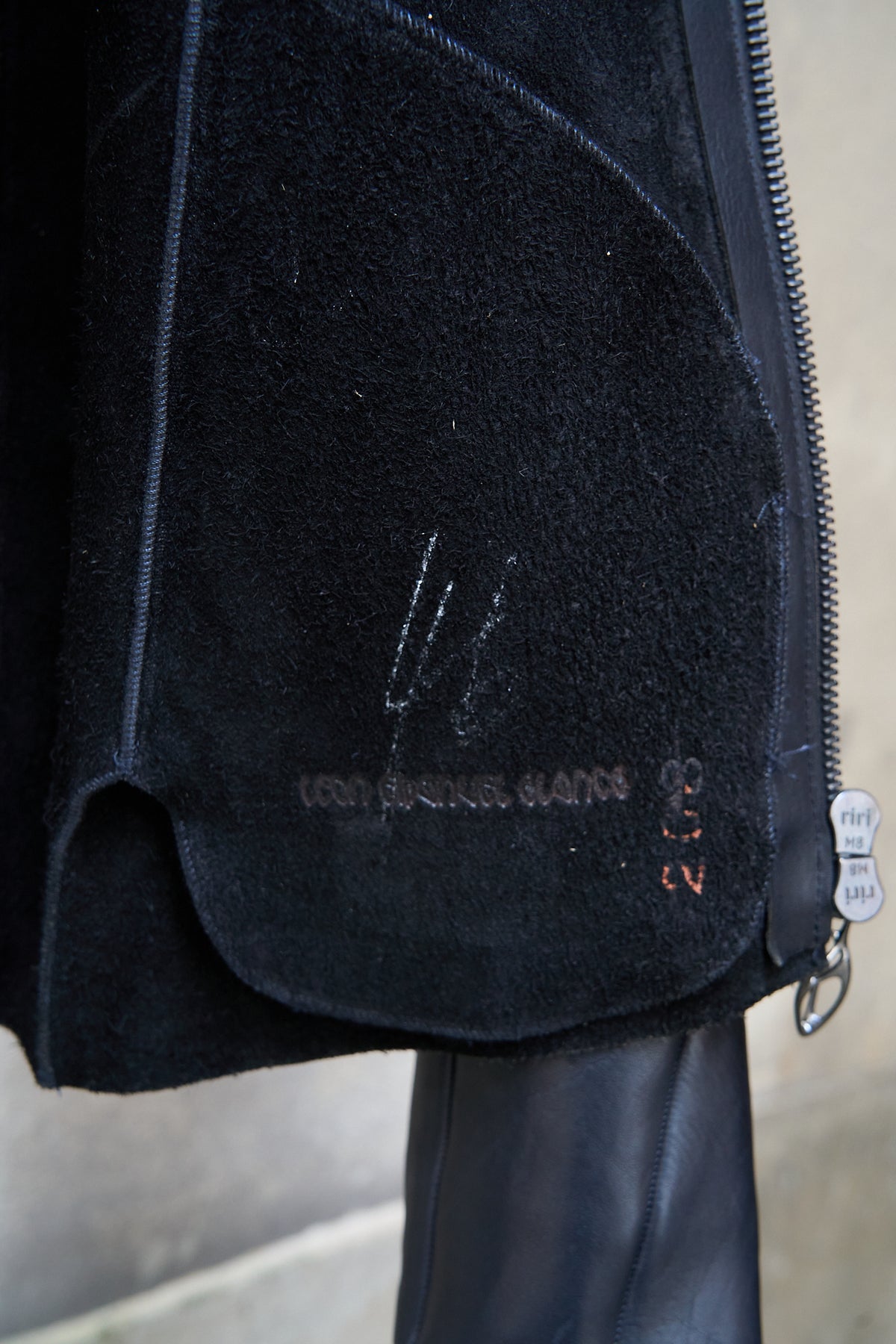 Leon Emanuel Blanck Distortion Horse Leather Jacket LJ
