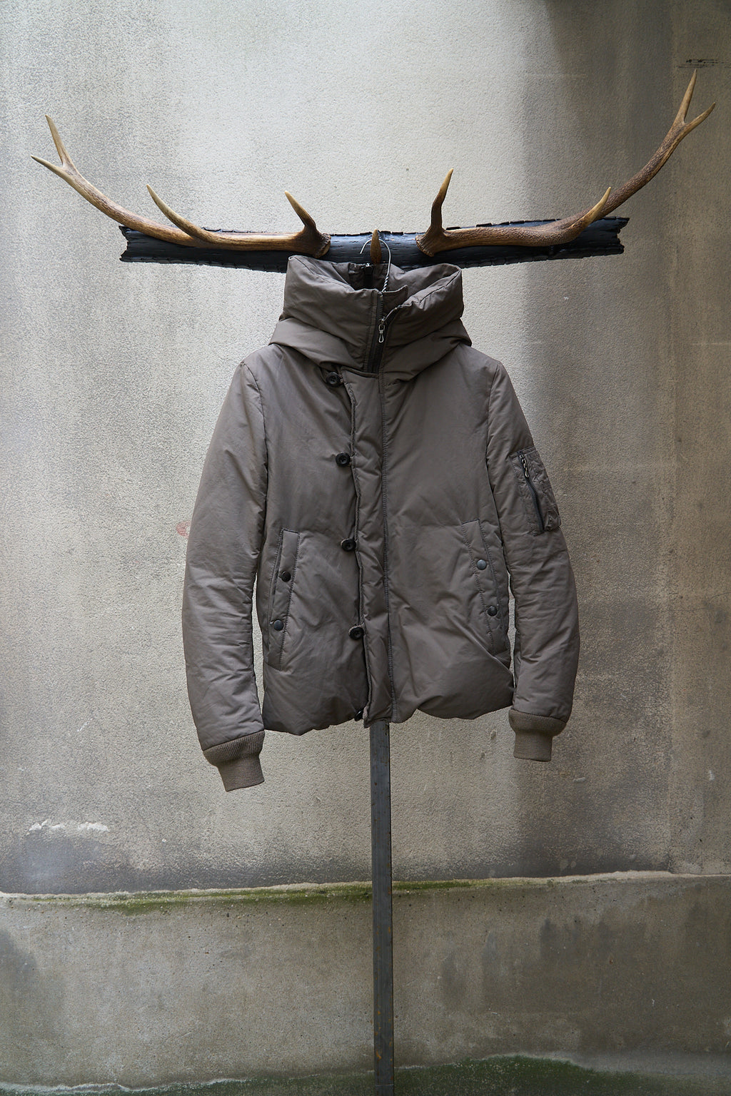 Attachment Down Jacket With Hood