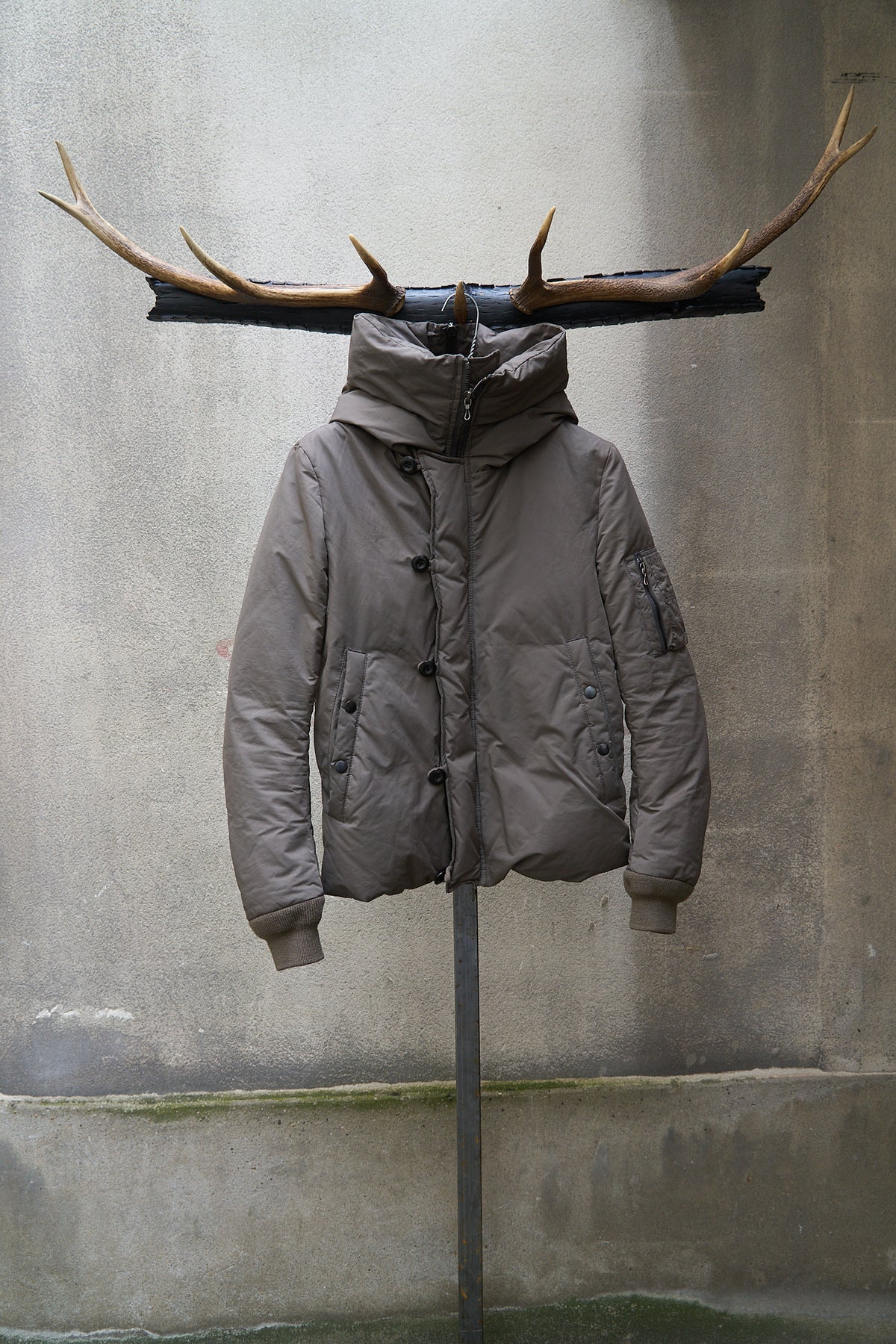 Attachment Down Jacket With Hood
