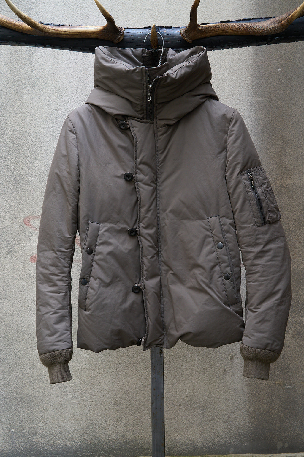 Attachment Down Jacket With Hood