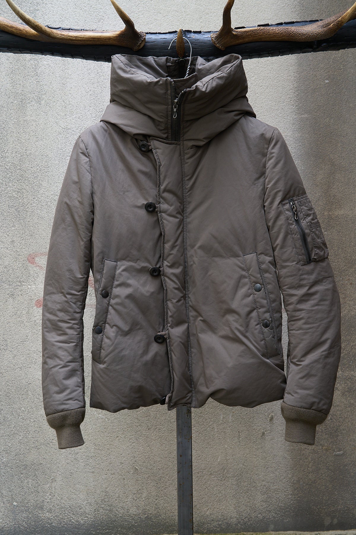 Attachment Down Jacket With Hood