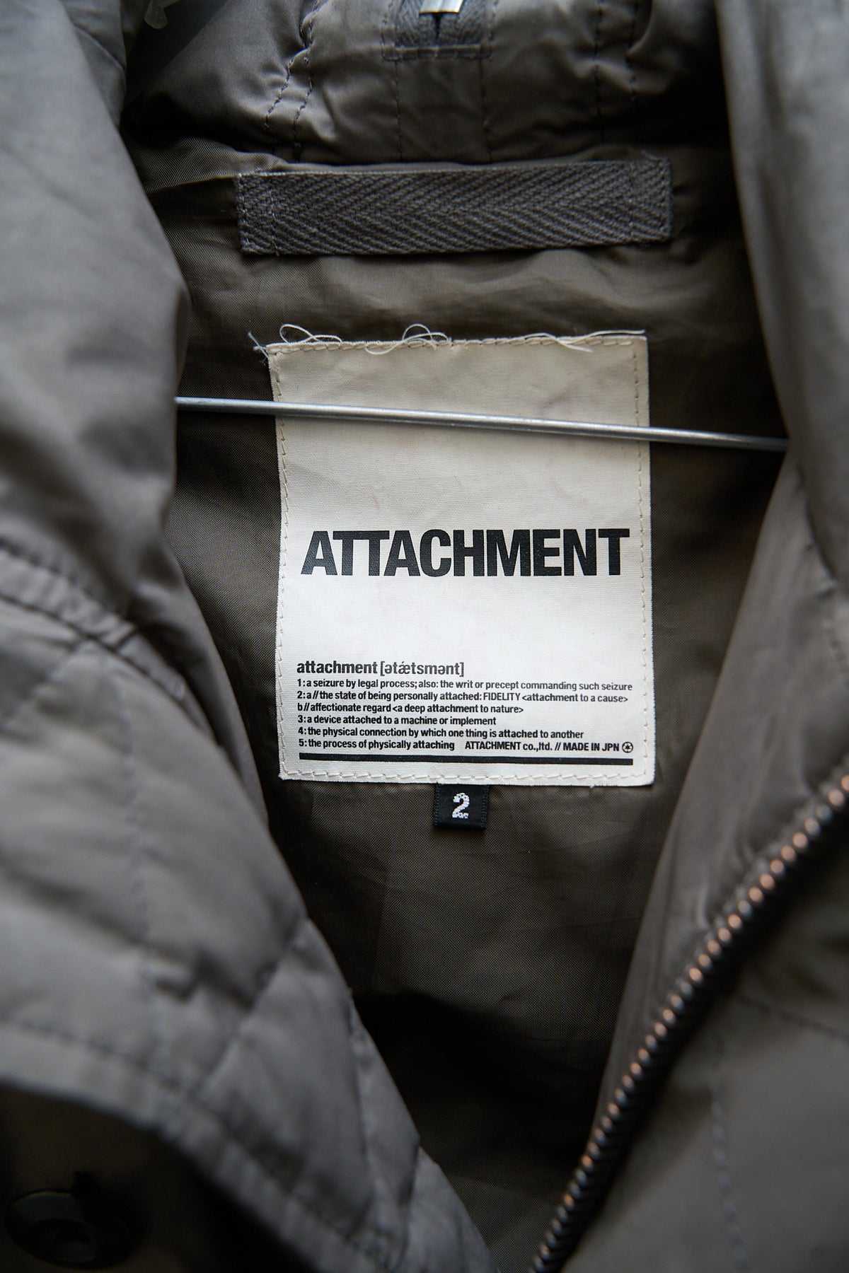 Attachment Down Jacket With Hood