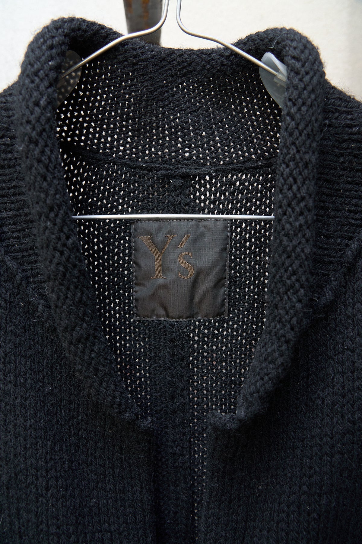 Y's by Yohji Yamamoto Knitted Coat