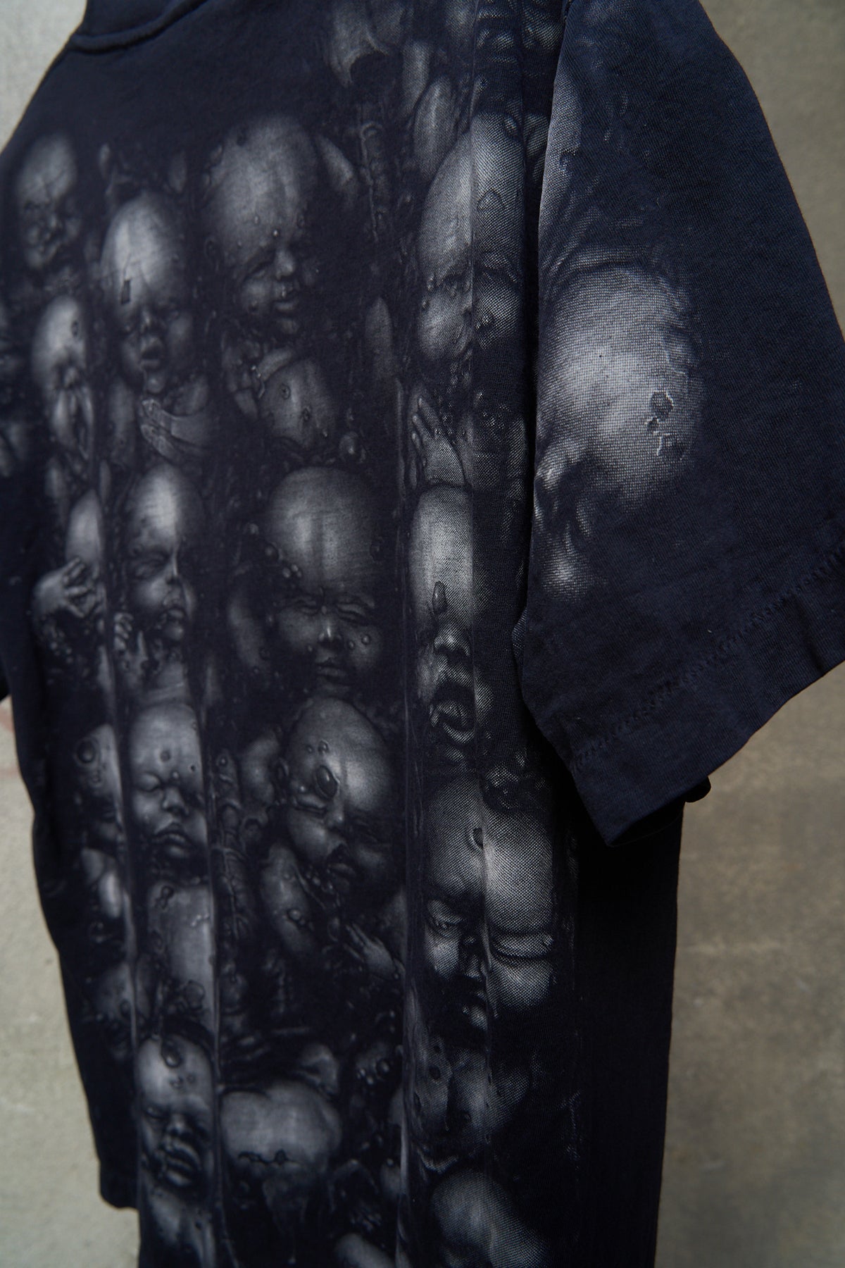 HR Giger "Wall of Babys" Vintage T-shirt