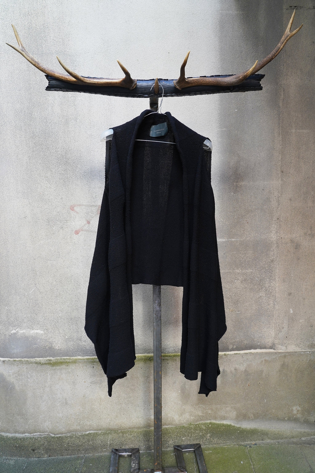 10sei0otto Knitted Poncho Vest