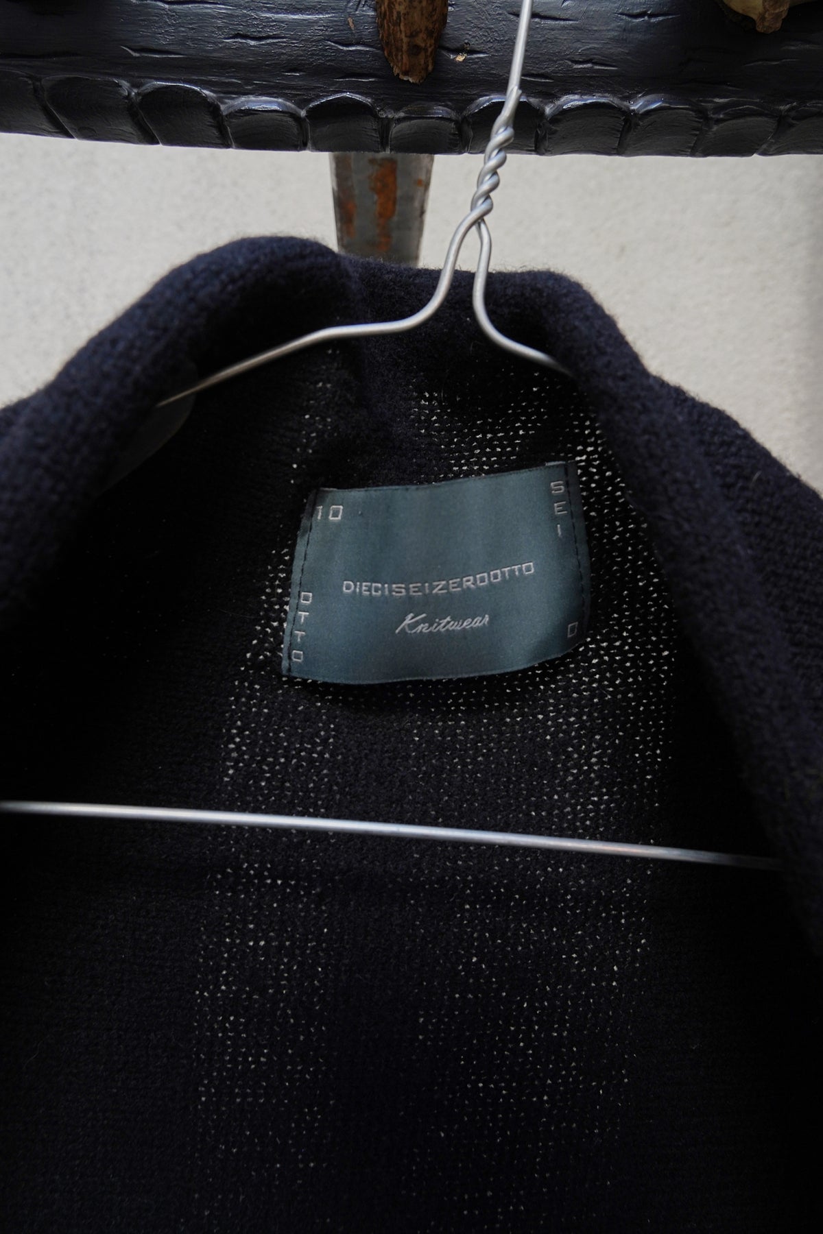 10sei0otto Knitted Poncho Vest