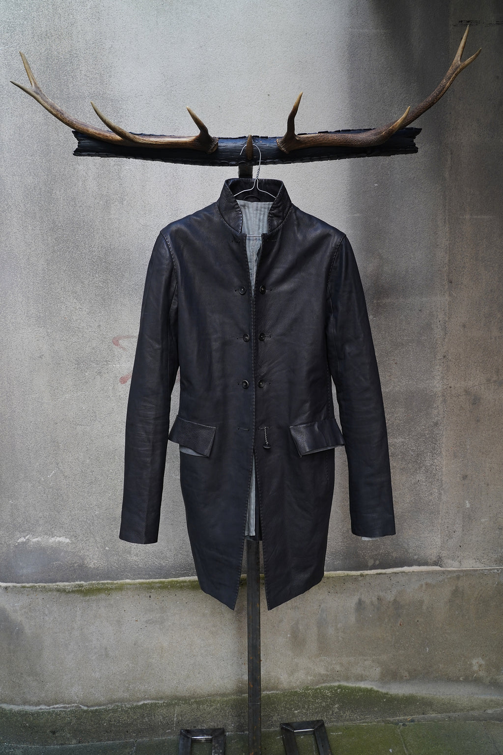 Yohan Serfaty Leather Coat