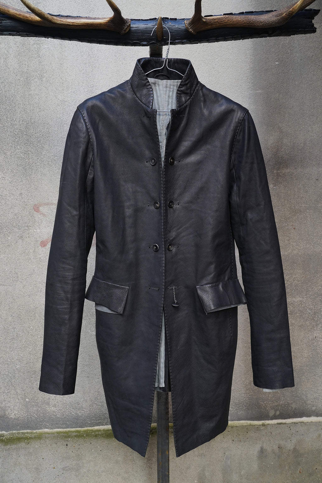 Yohan Serfaty Leather Coat