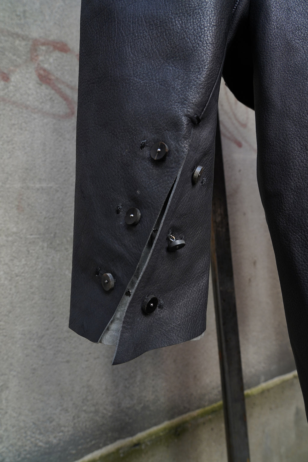 Yohan Serfaty Leather Coat
