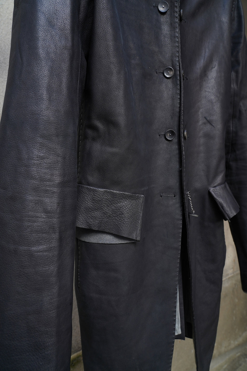 Yohan Serfaty Leather Coat