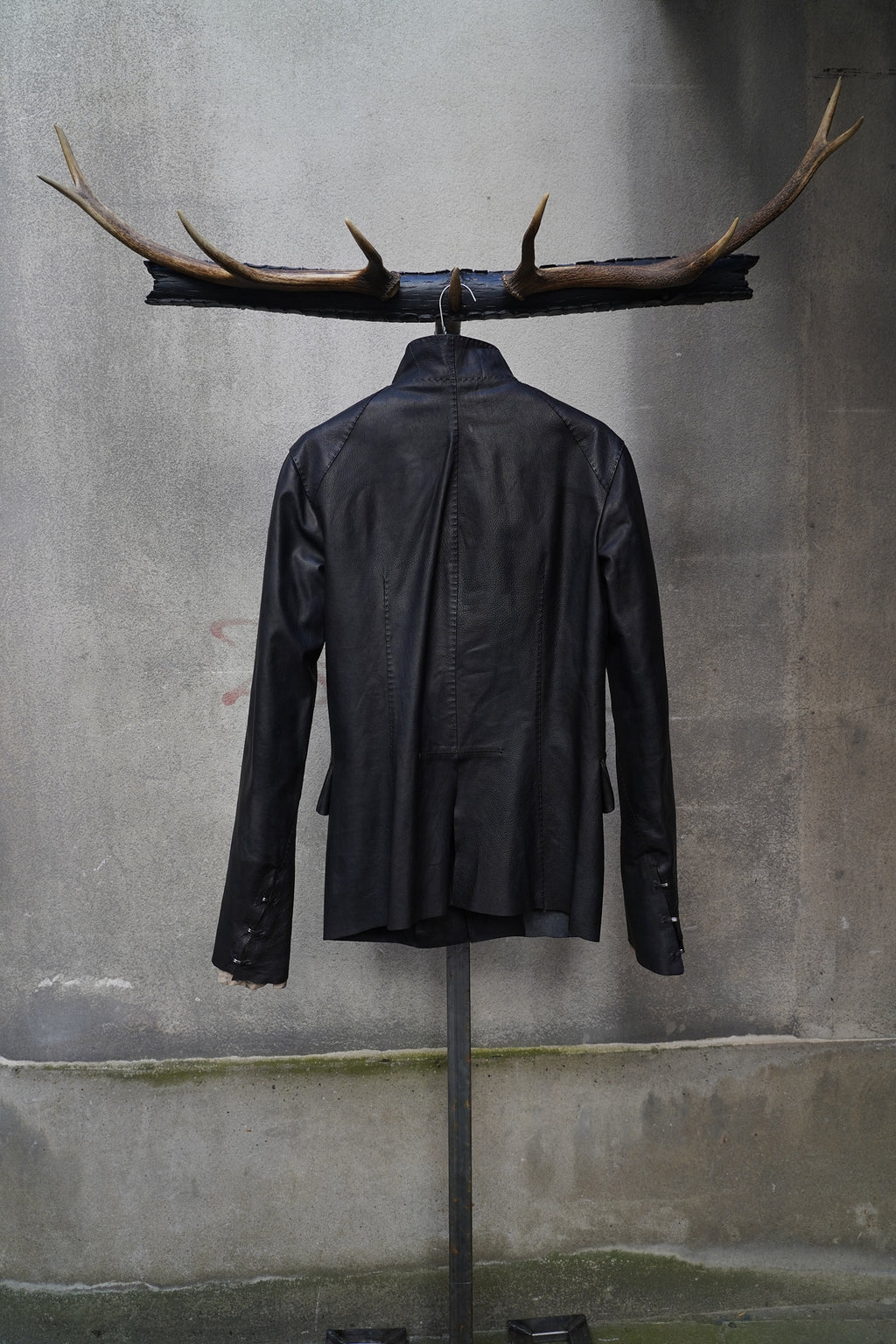 Yohan Serfaty Leather Blazer
