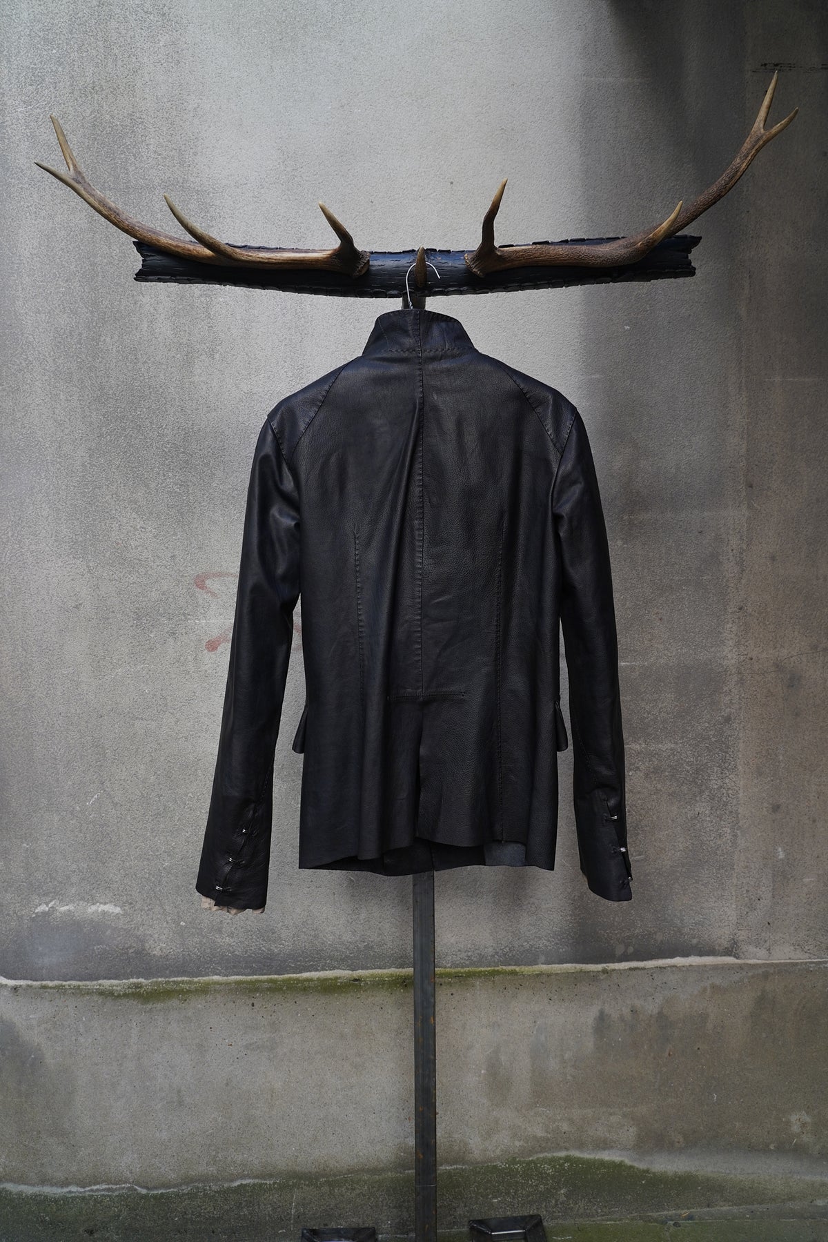Yohan Serfaty Leather Blazer