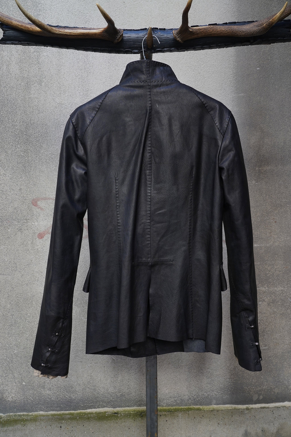 Yohan Serfaty Leather Blazer