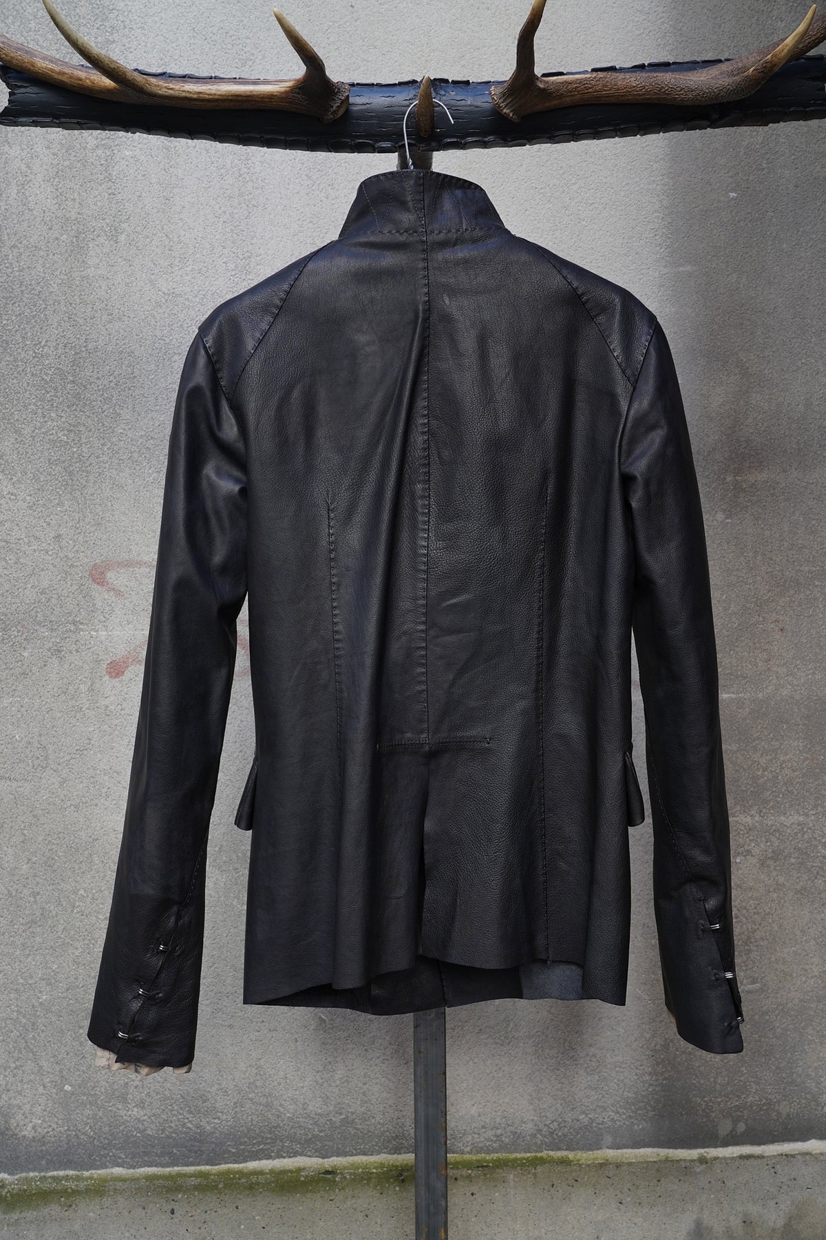 Yohan Serfaty Leather Blazer