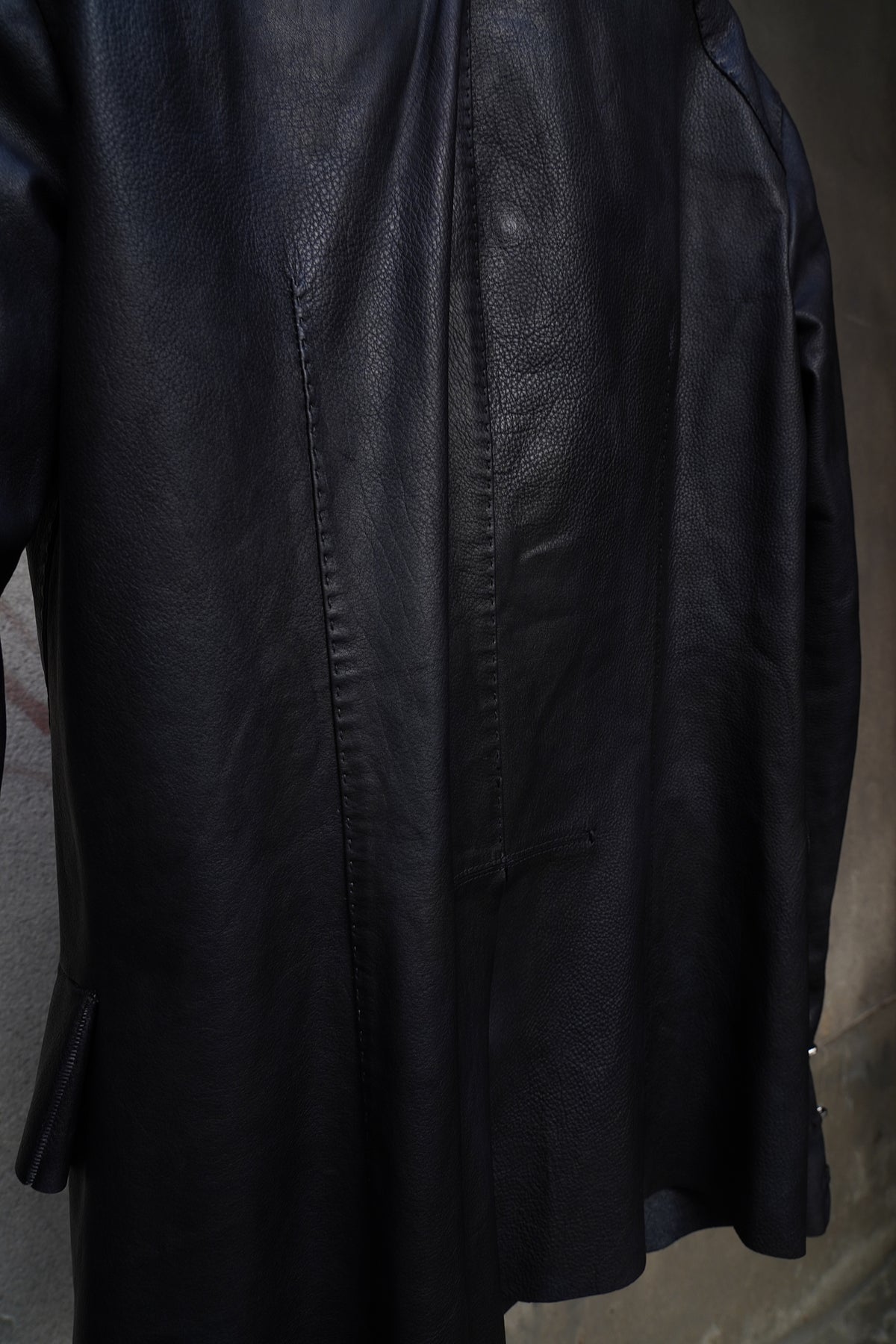 Yohan Serfaty Leather Blazer
