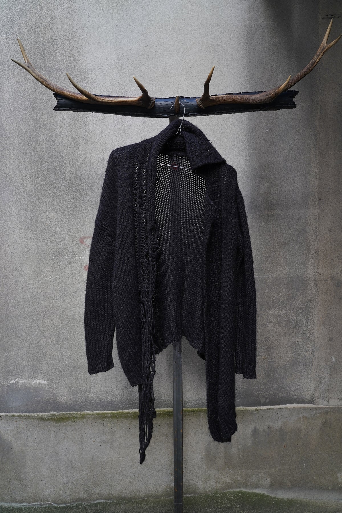 A.F. Vandevorst Distressed Knitted Cardigan