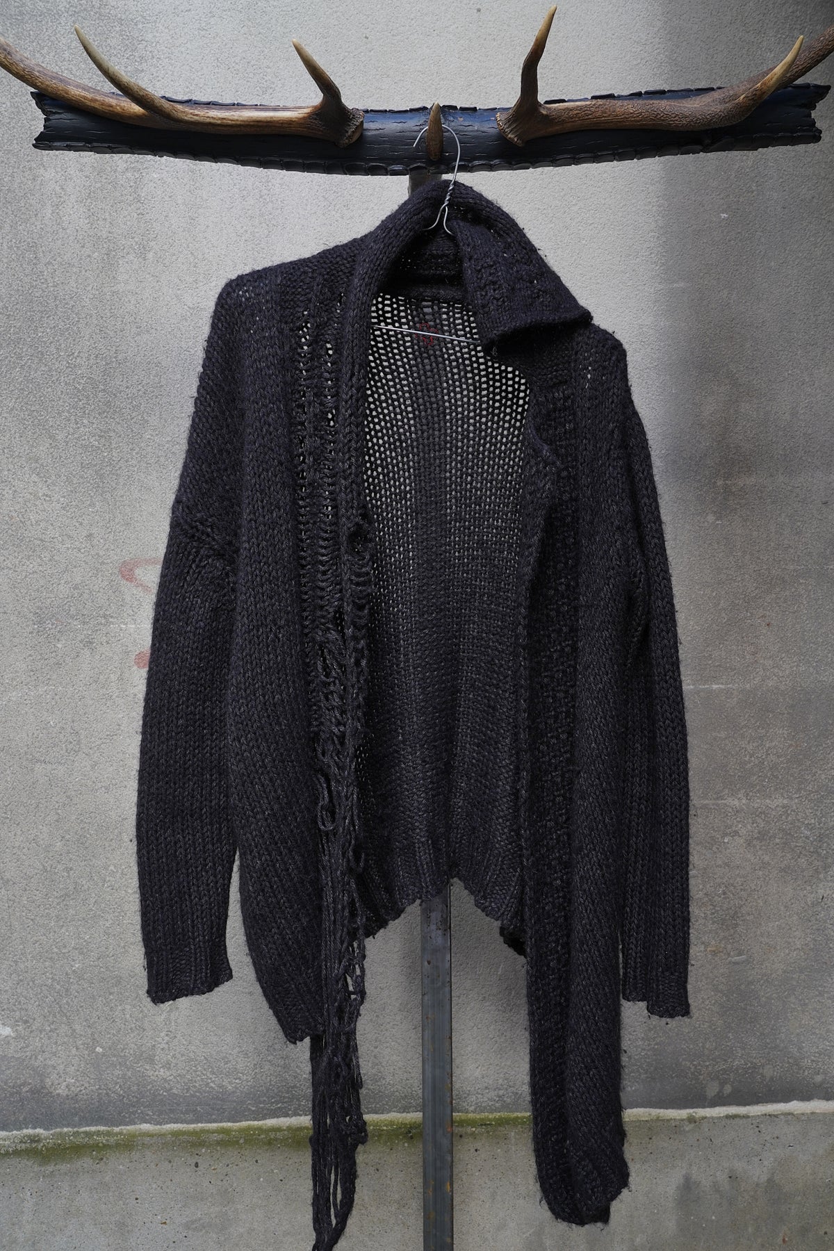 A.F. Vandevorst Distressed Knitted Cardigan