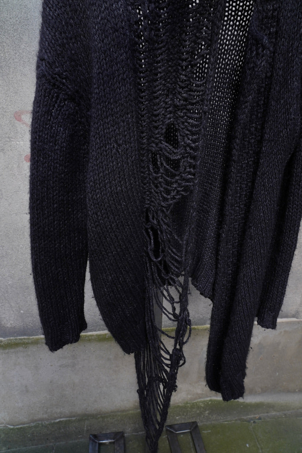 A.F. Vandevorst Distressed Knitted Cardigan
