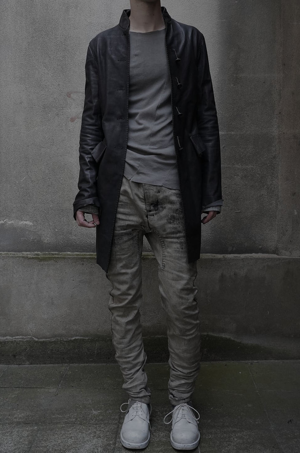 Yohan Serfaty Leather Coat