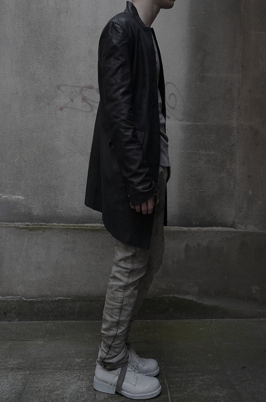 Yohan Serfaty Leather Coat