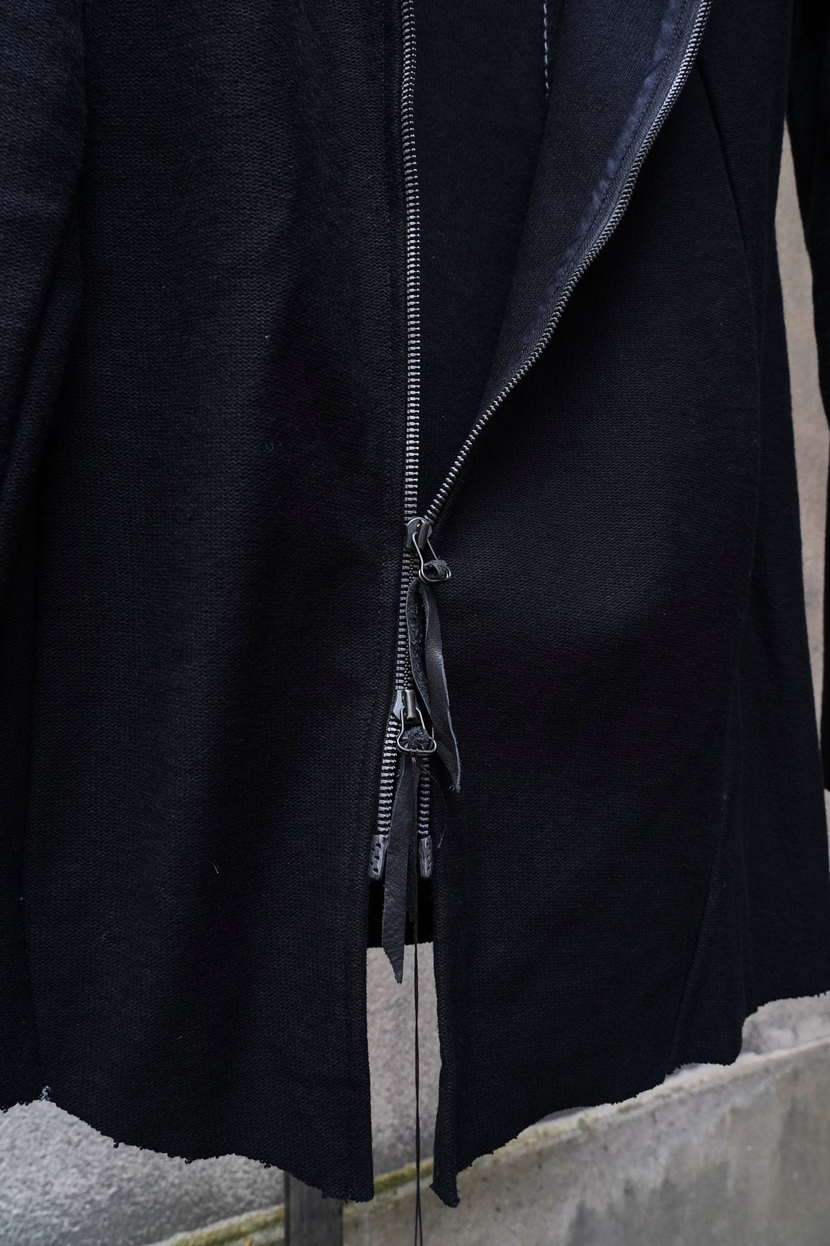 Leon Emanuel Blanck Distortion Zipper With Hood