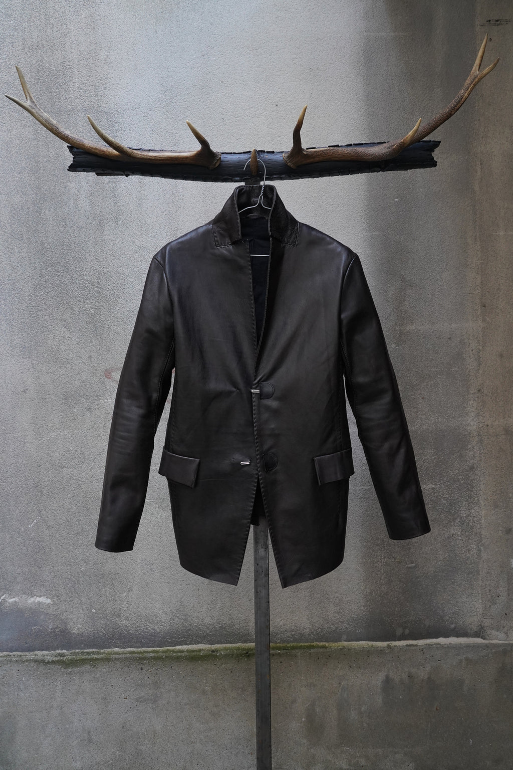 Y-project by Yohan Serfaty Deer Leather Blazer