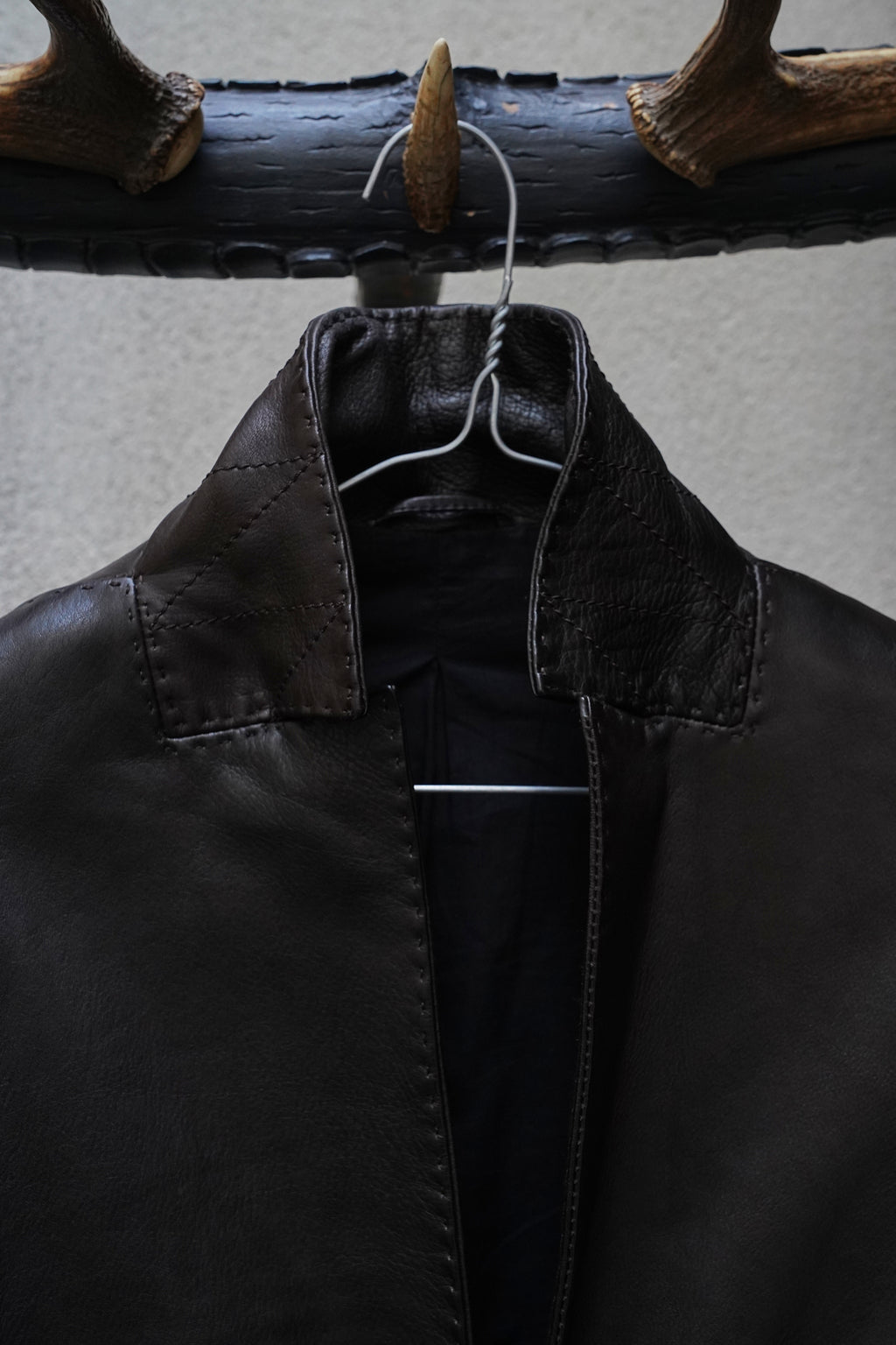 Y-project by Yohan Serfaty Deer Leather Blazer