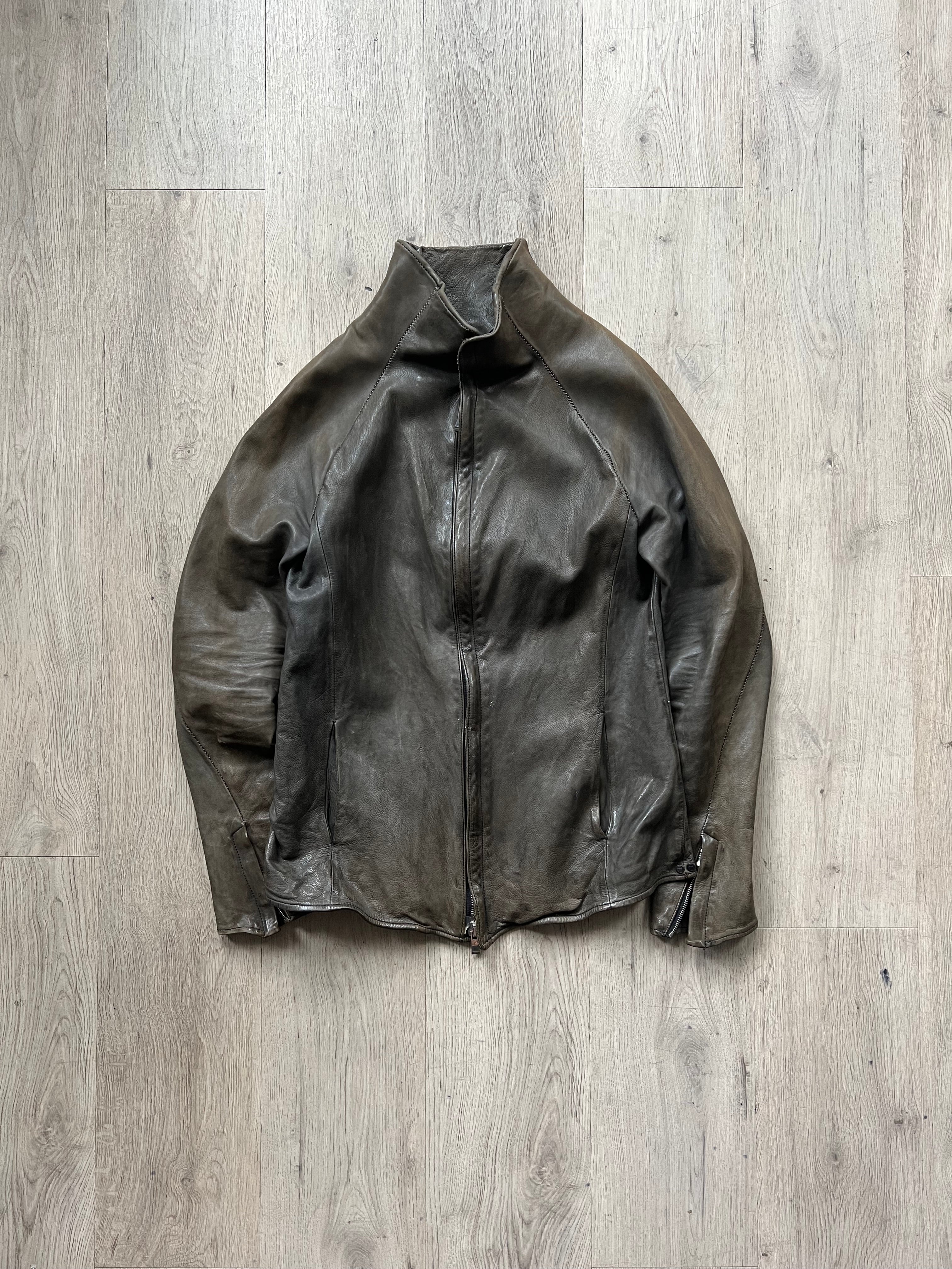 Incarnation lather High neck raglan jacket