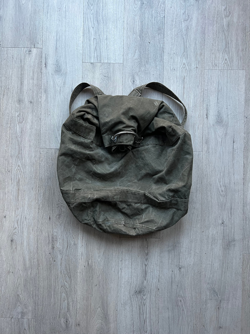 Vintage German Military Backpack "Seesack"