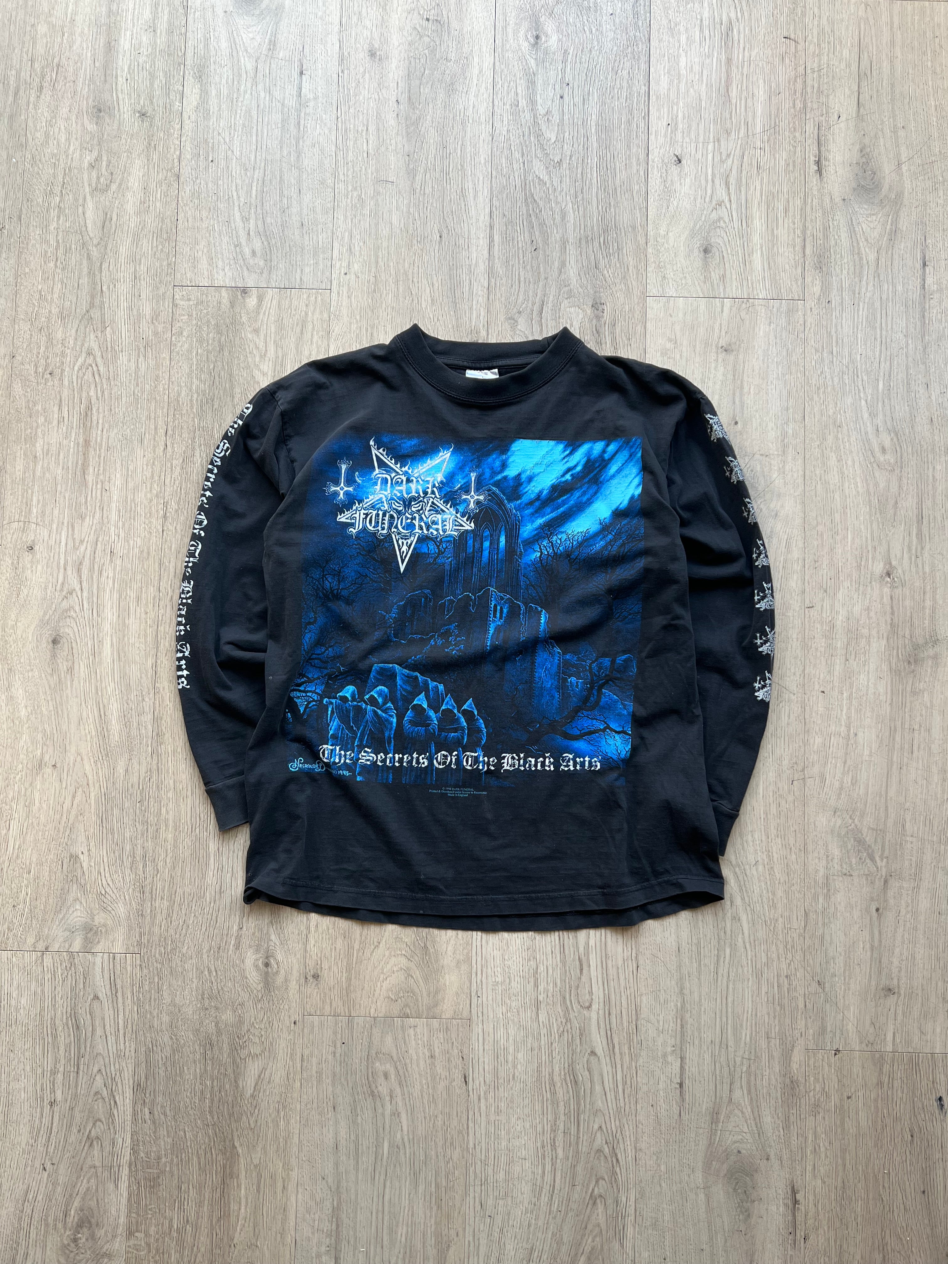 Dark Funeral Merch Longsleeve "The Sectrets of the Black arts"