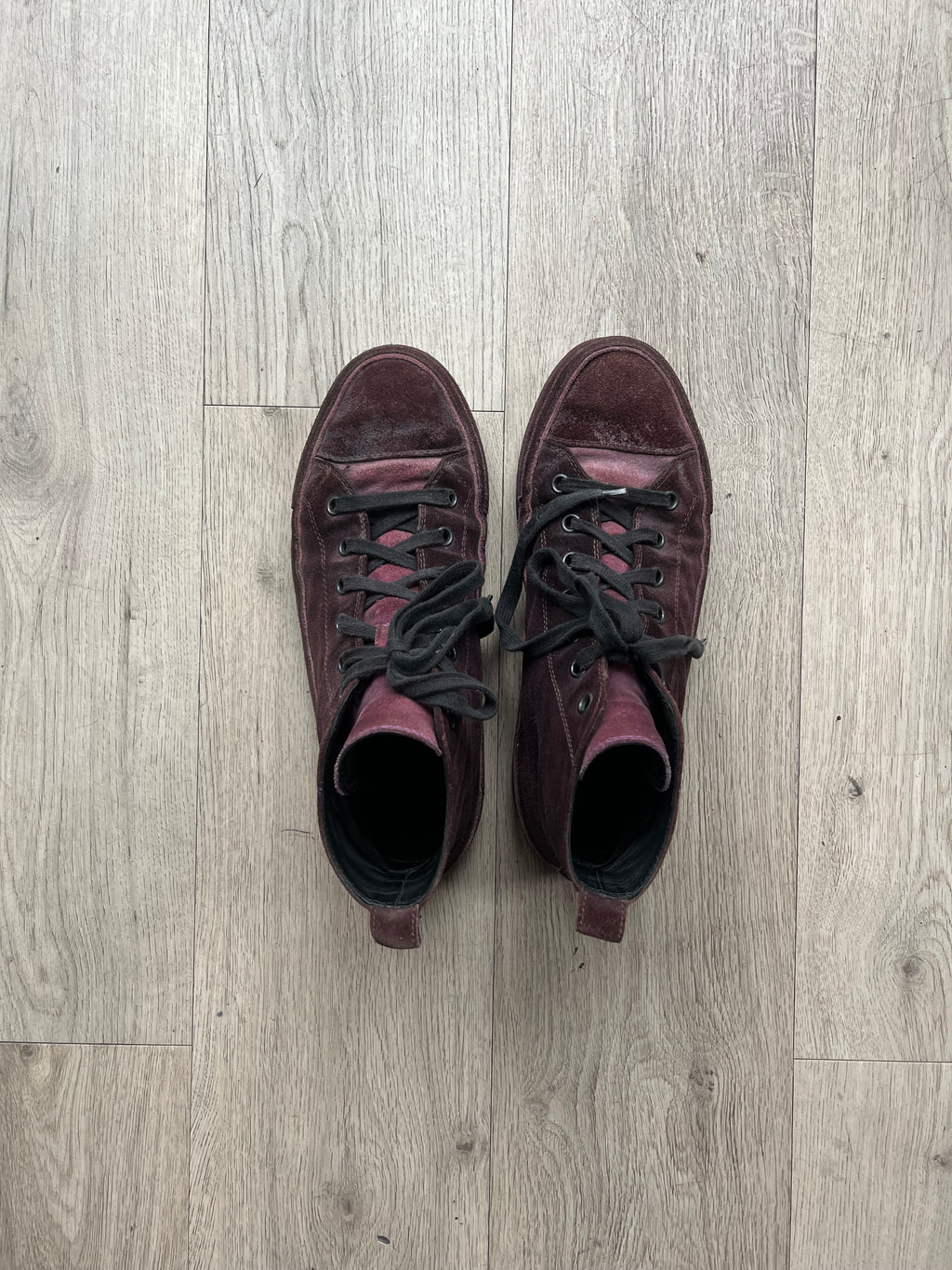 Ann Demeulemeester Suede Sneaker