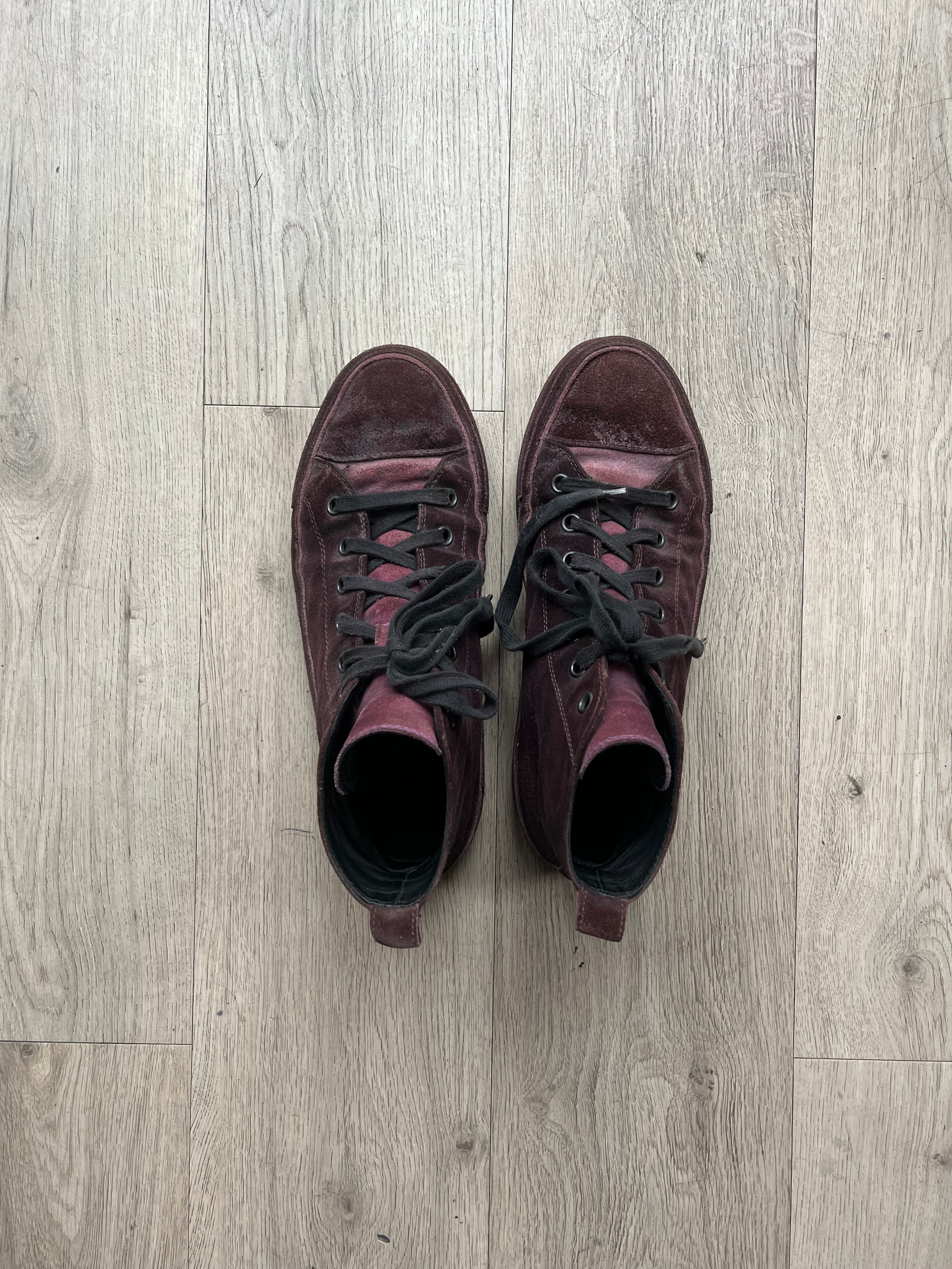 Ann Demeulemeester Suede Sneaker