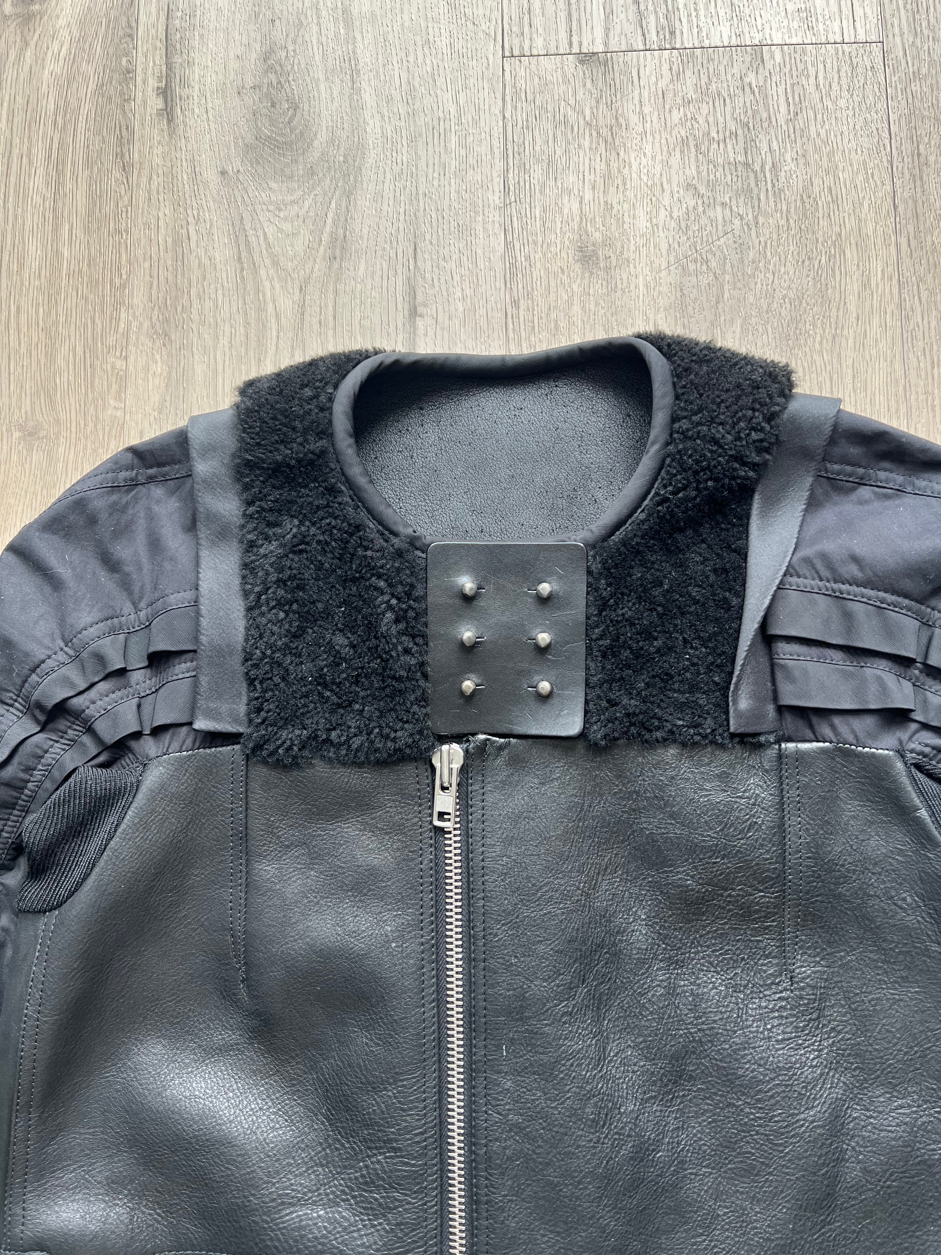 Rick Owens Leather Jacket