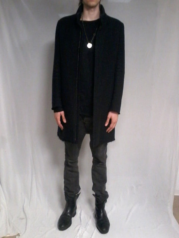 Label under constuction Wool Coat
