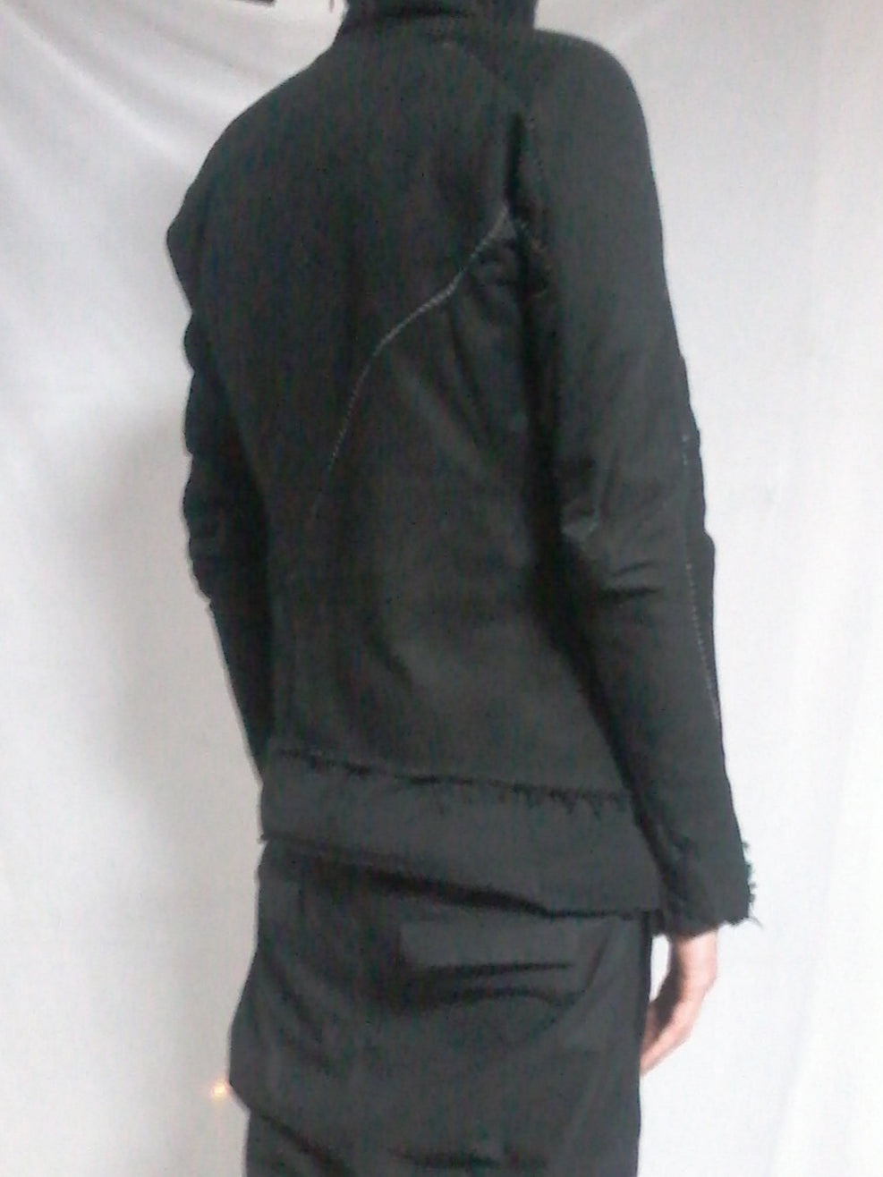 Leon Emanuel Blanck Distortion Aviator Loose Stitch Jacket