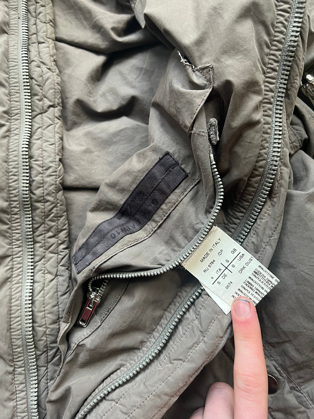 Rick Owens  Exploder GLEAM 2010 jacket