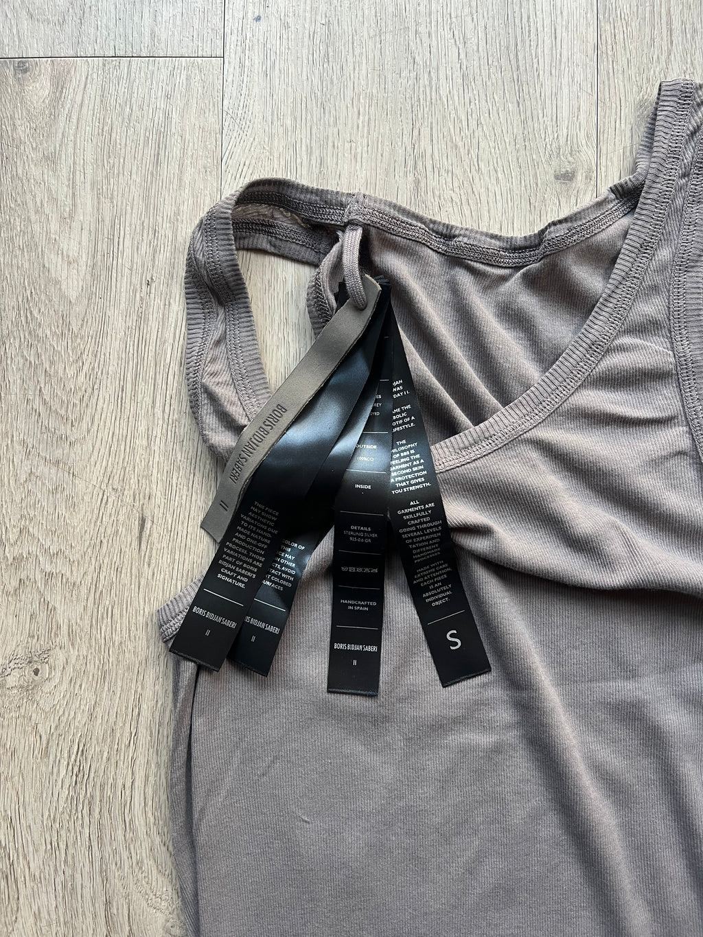 Boris Bidjan Saberi Sleeveles Top