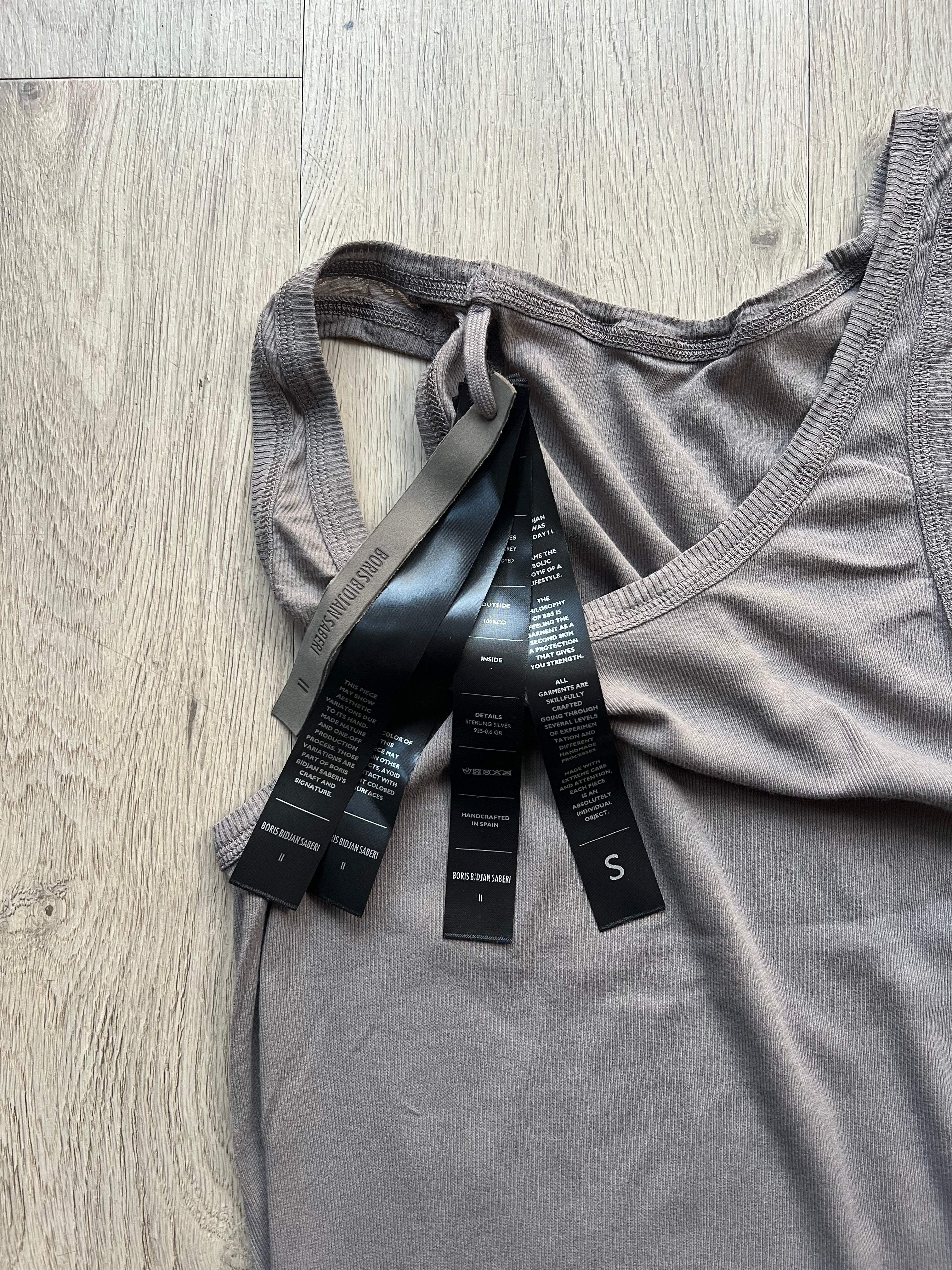 Boris Bidjan Saberi Sleeveles Top