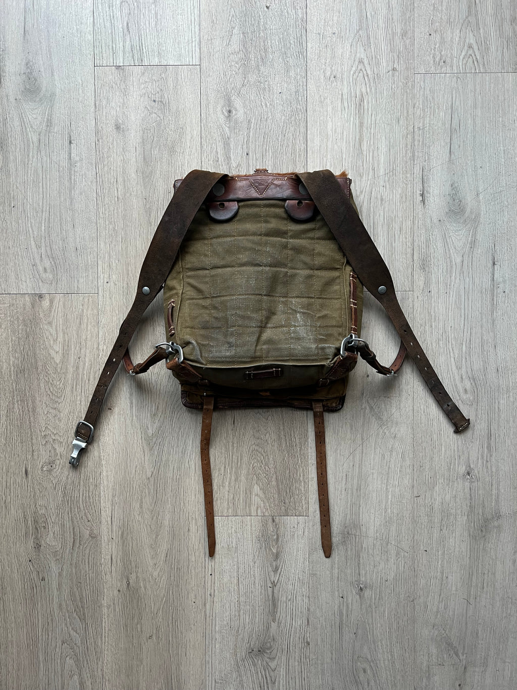 Vintage German Military WW2 "Tornister" M34 Backpack 1936 Wittkop & Co Bielefeld