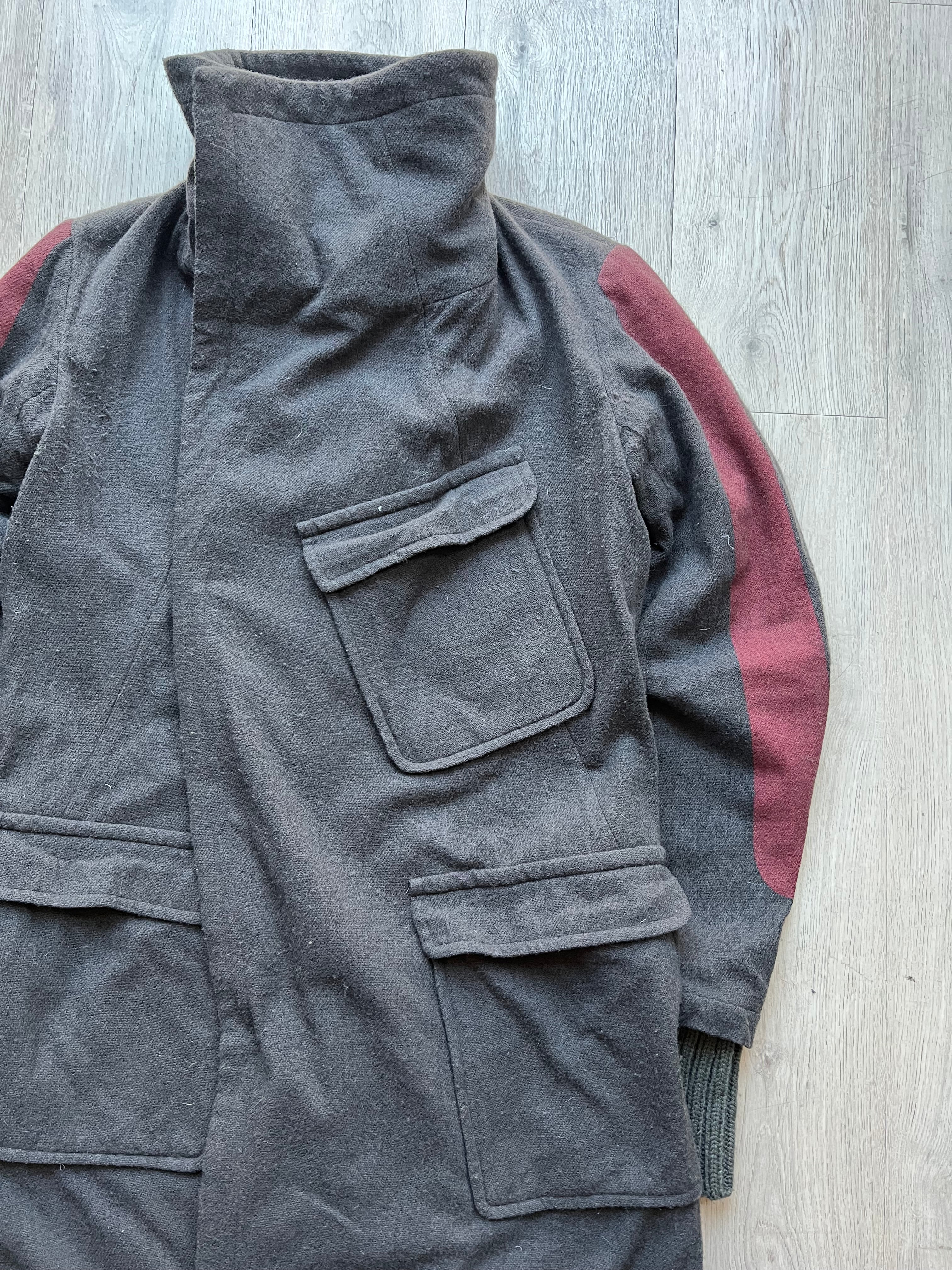 Nude by Masahiko Maruyama Long Officer Coat