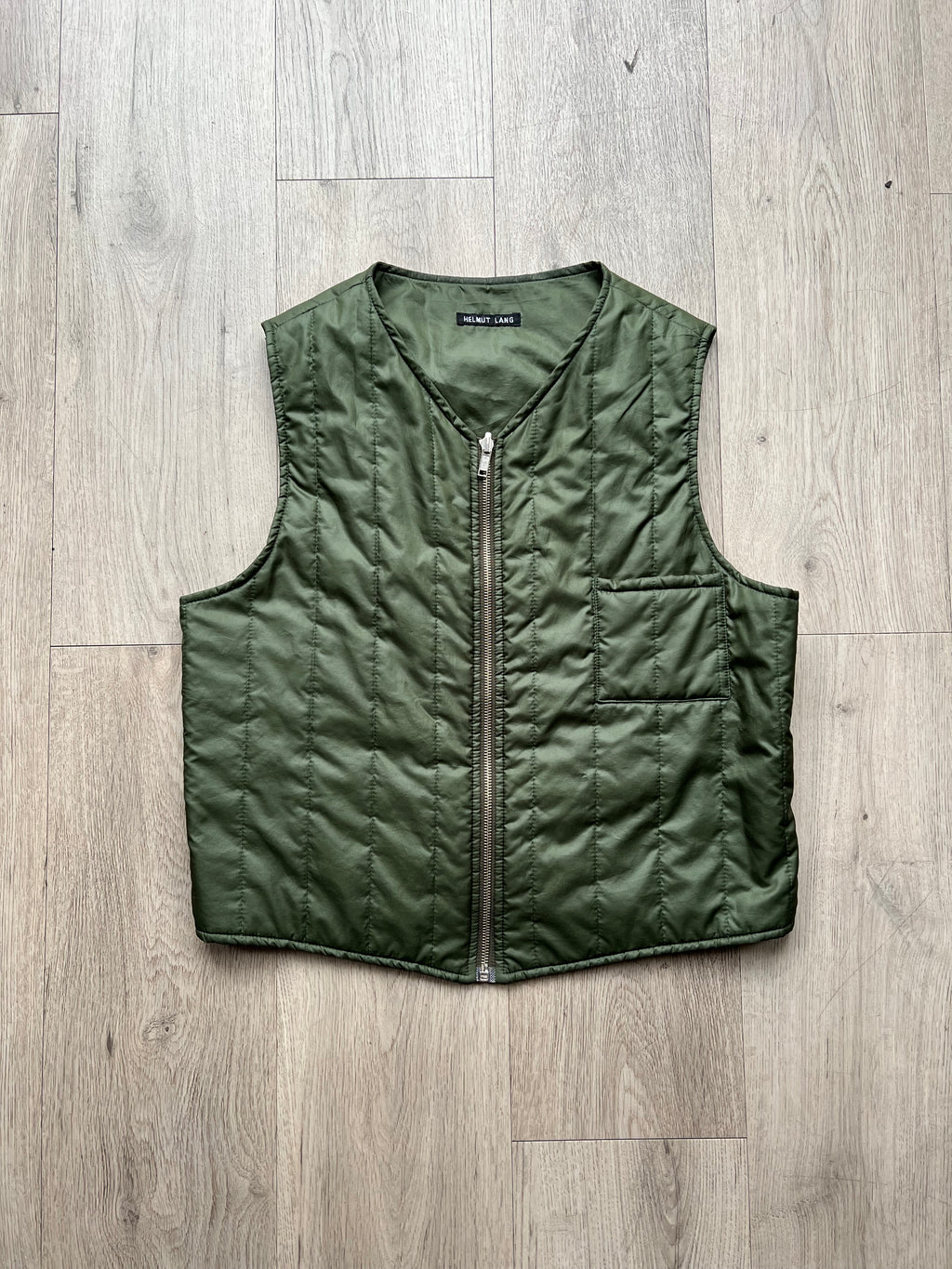 Helmut Lang Army insolation Vest