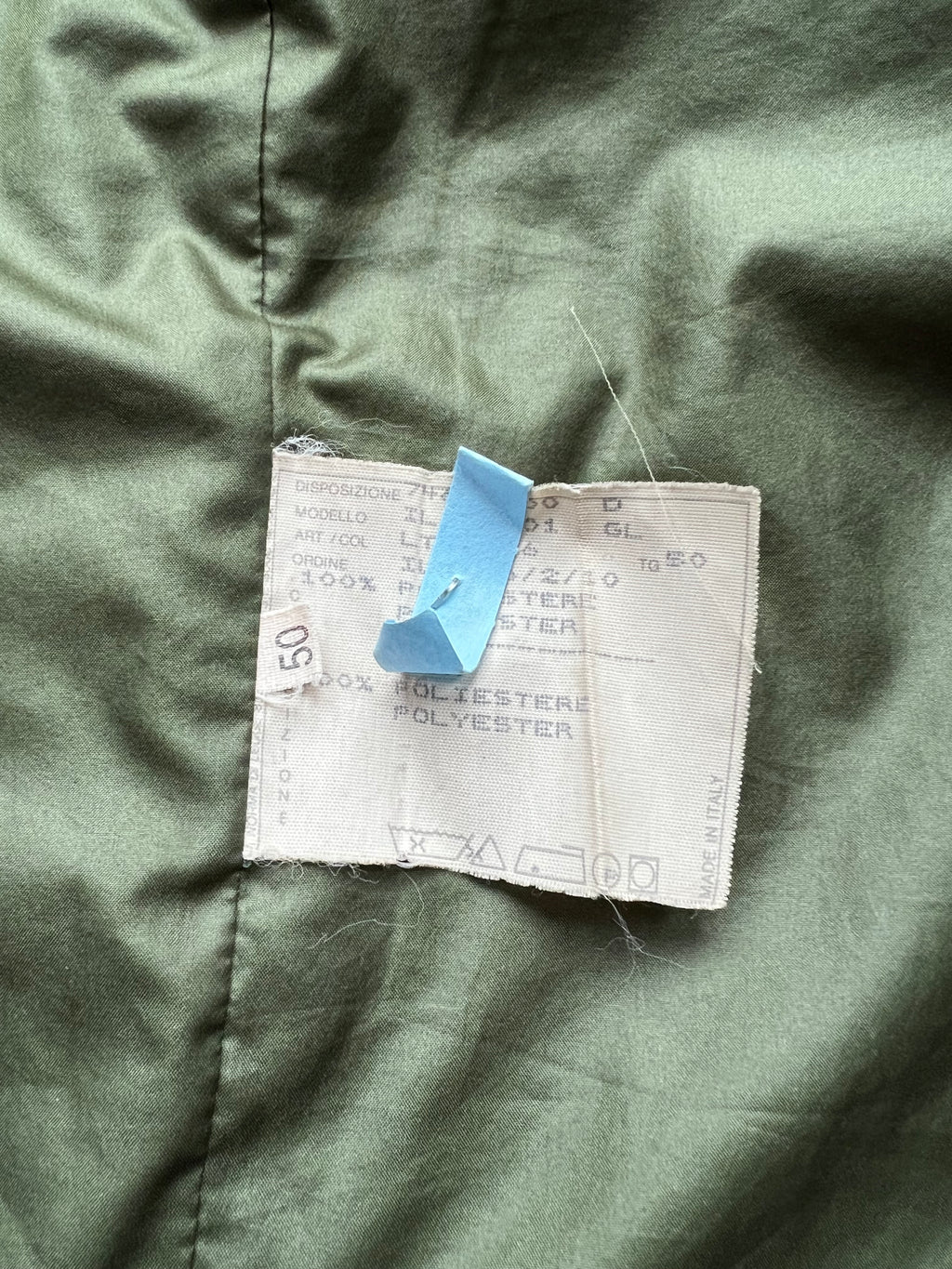 Helmut Lang Army insolation Vest