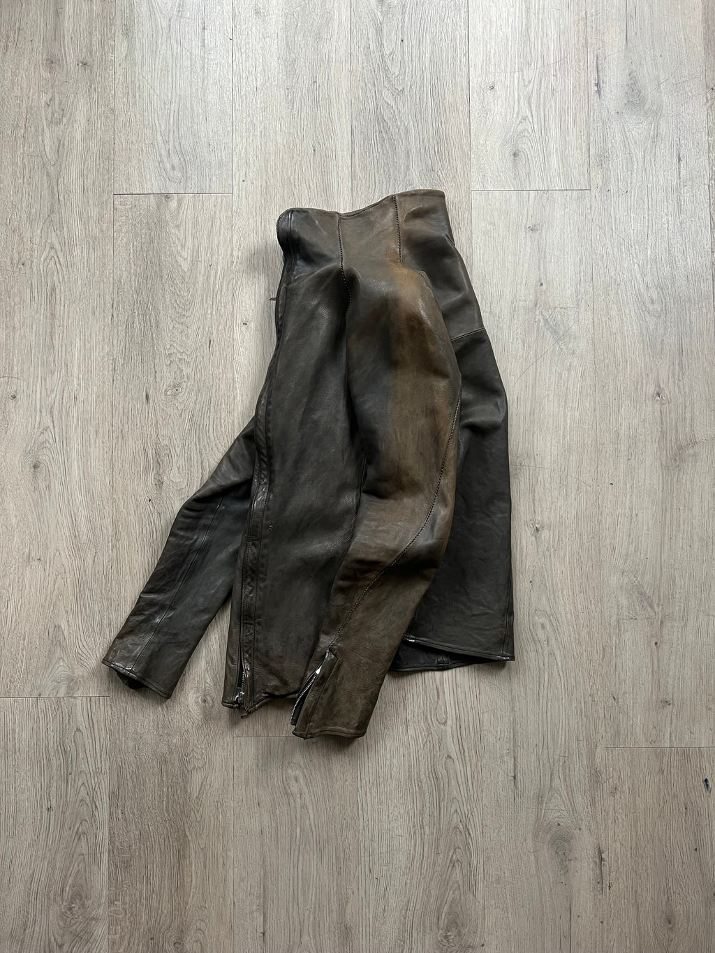 Incarnation lather High neck raglan jacket