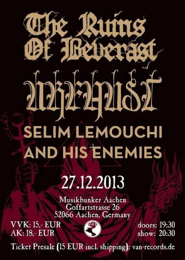 Urfaust, The Ruins of Beverlast  Band T-Shirt