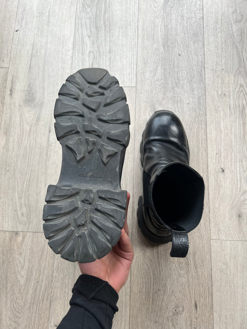 Rick Owens Beatle Bozo Boots