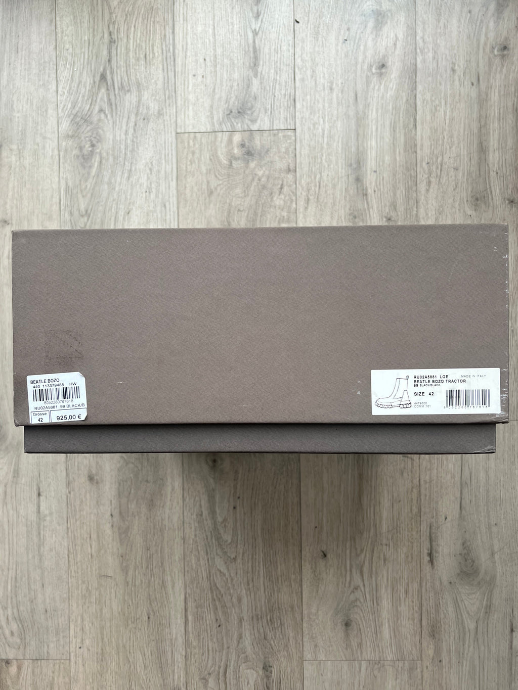 Rick Owens Beatle Bozo Boots