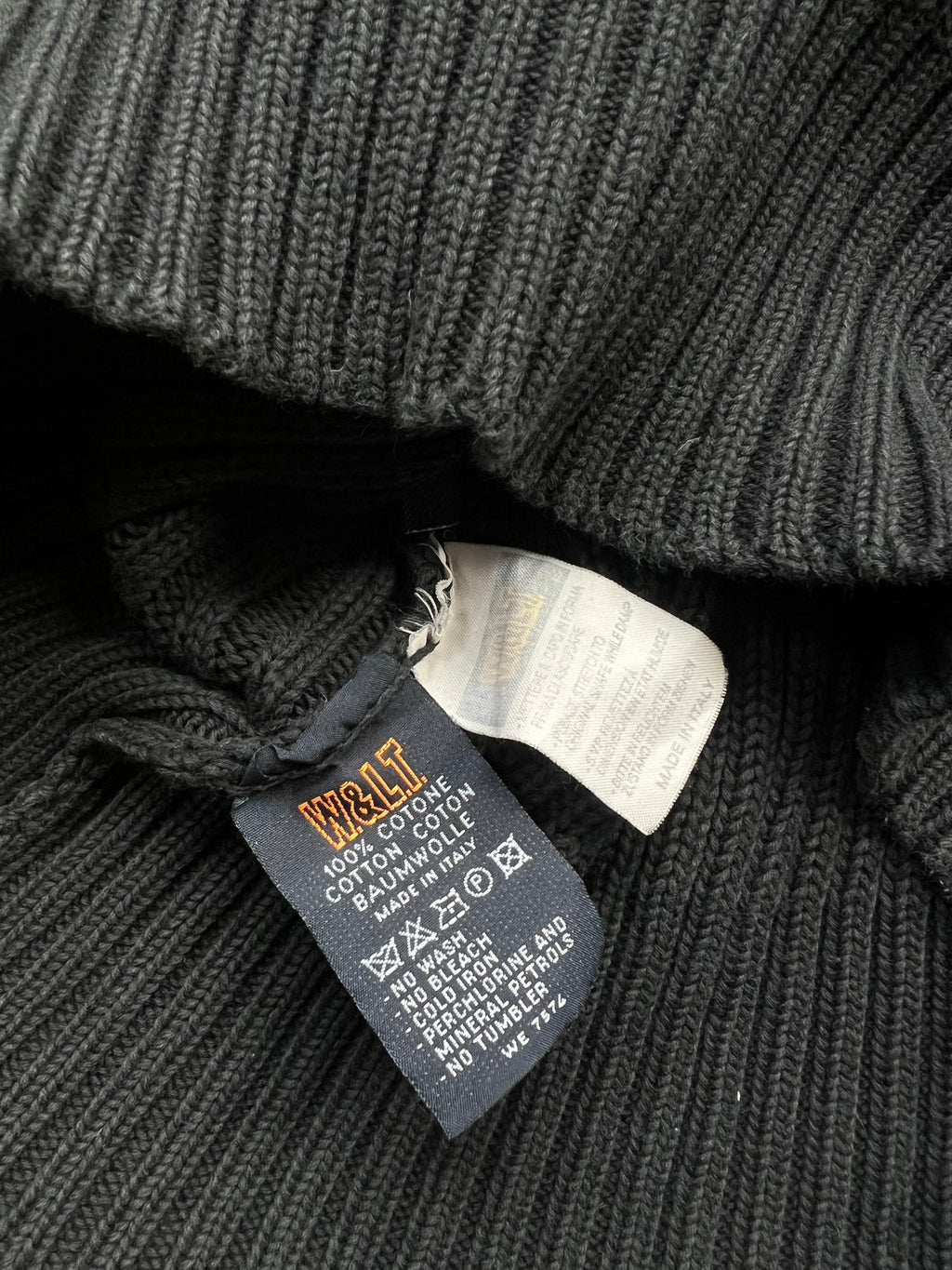 Walter van Beirendonck W and LT Military Knit