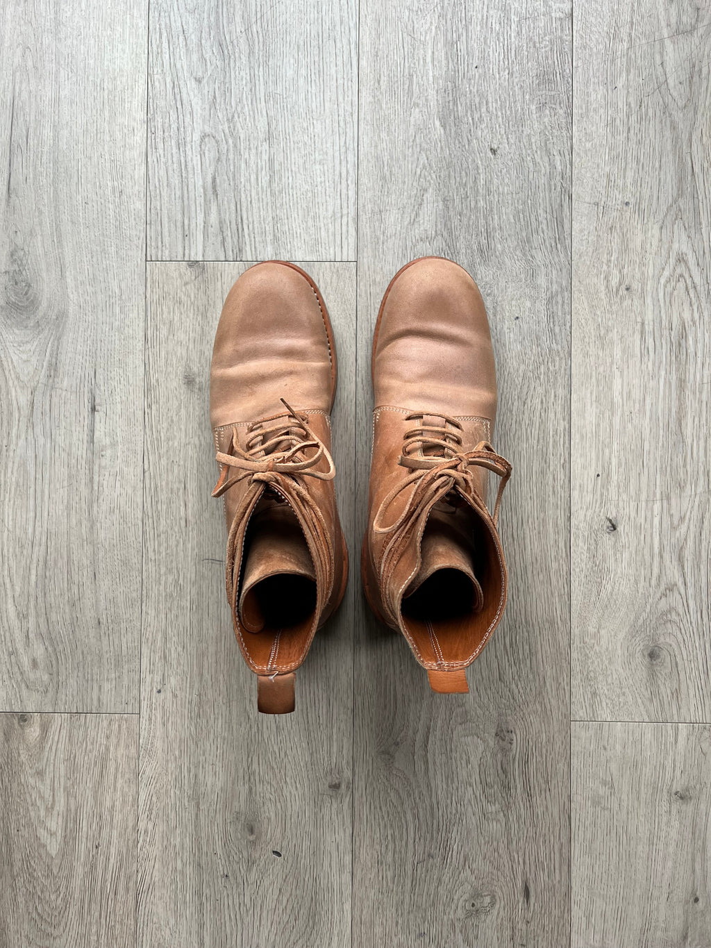 Guidi Rosellini Vegetable Tanned Raw Hide Boots