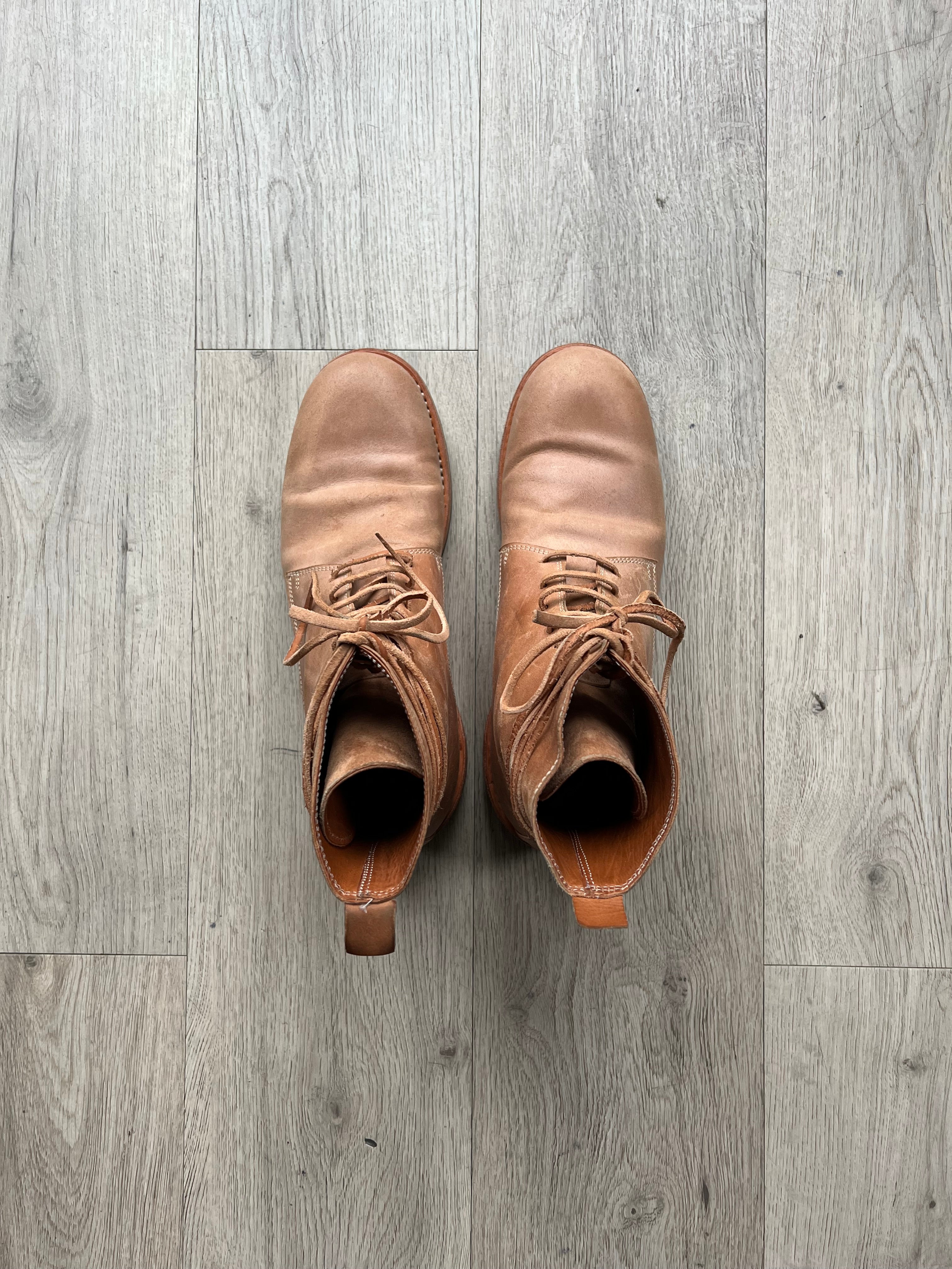 Guidi Rosellini Vegetable Tanned Raw Hide Boots